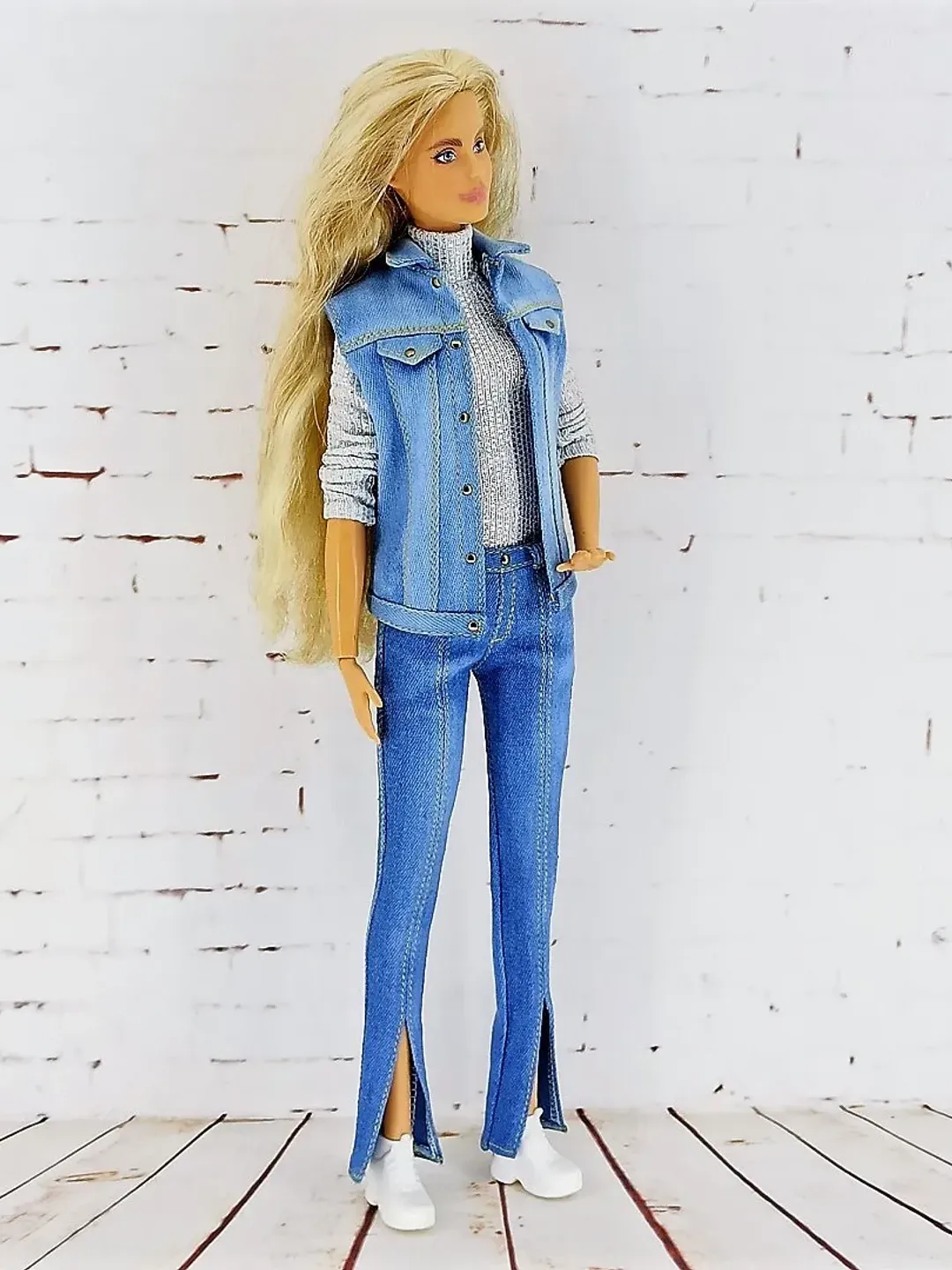 Denim set for Barbie Tall doll and other similar dolls