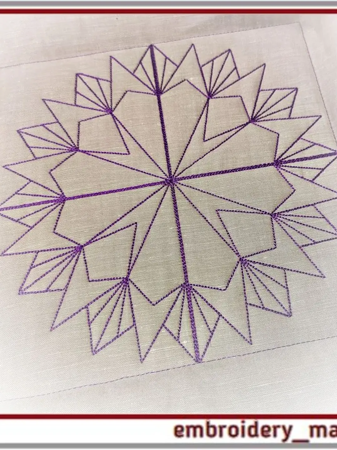 Quilt block 18 machine embroidery designs, Instant download