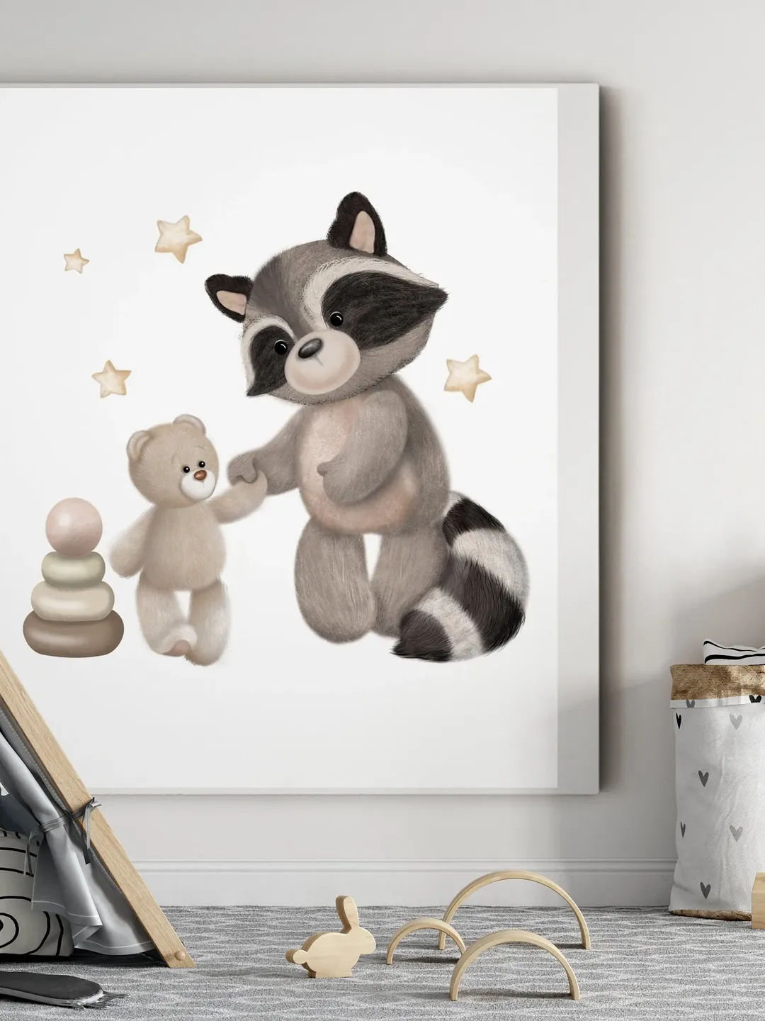 Baby Racoon Design Baby racoon print, baby racoon watercolor png , cute racoon, Raccoon ...