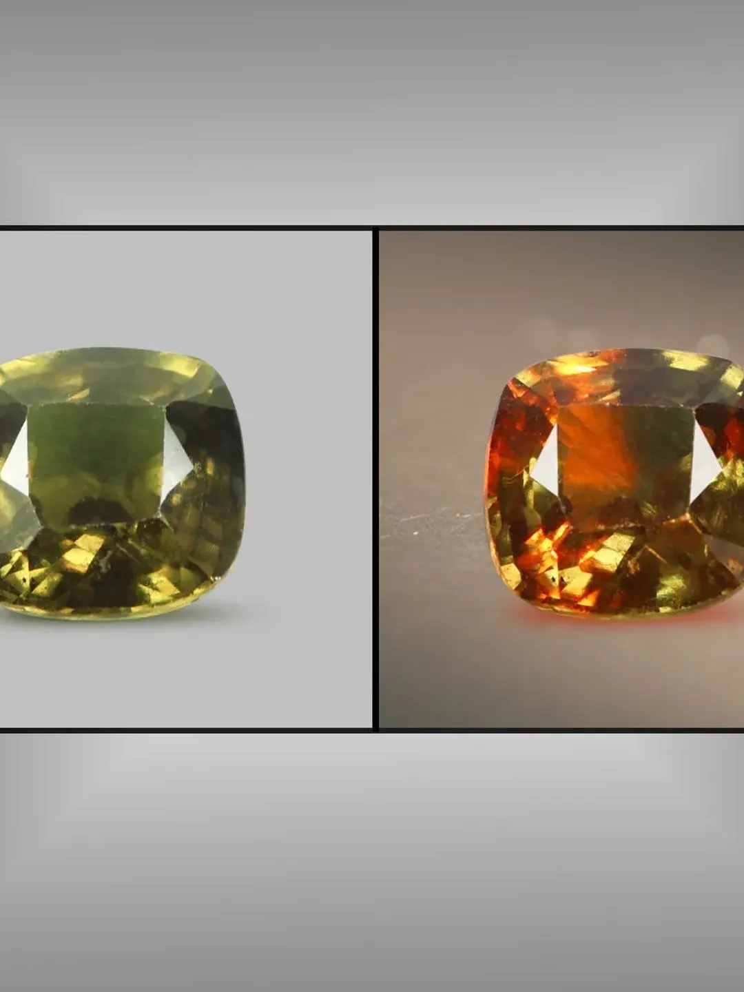 1.50 CT Flawless Unheated 100% Natural Color Change Garnet Tanzania