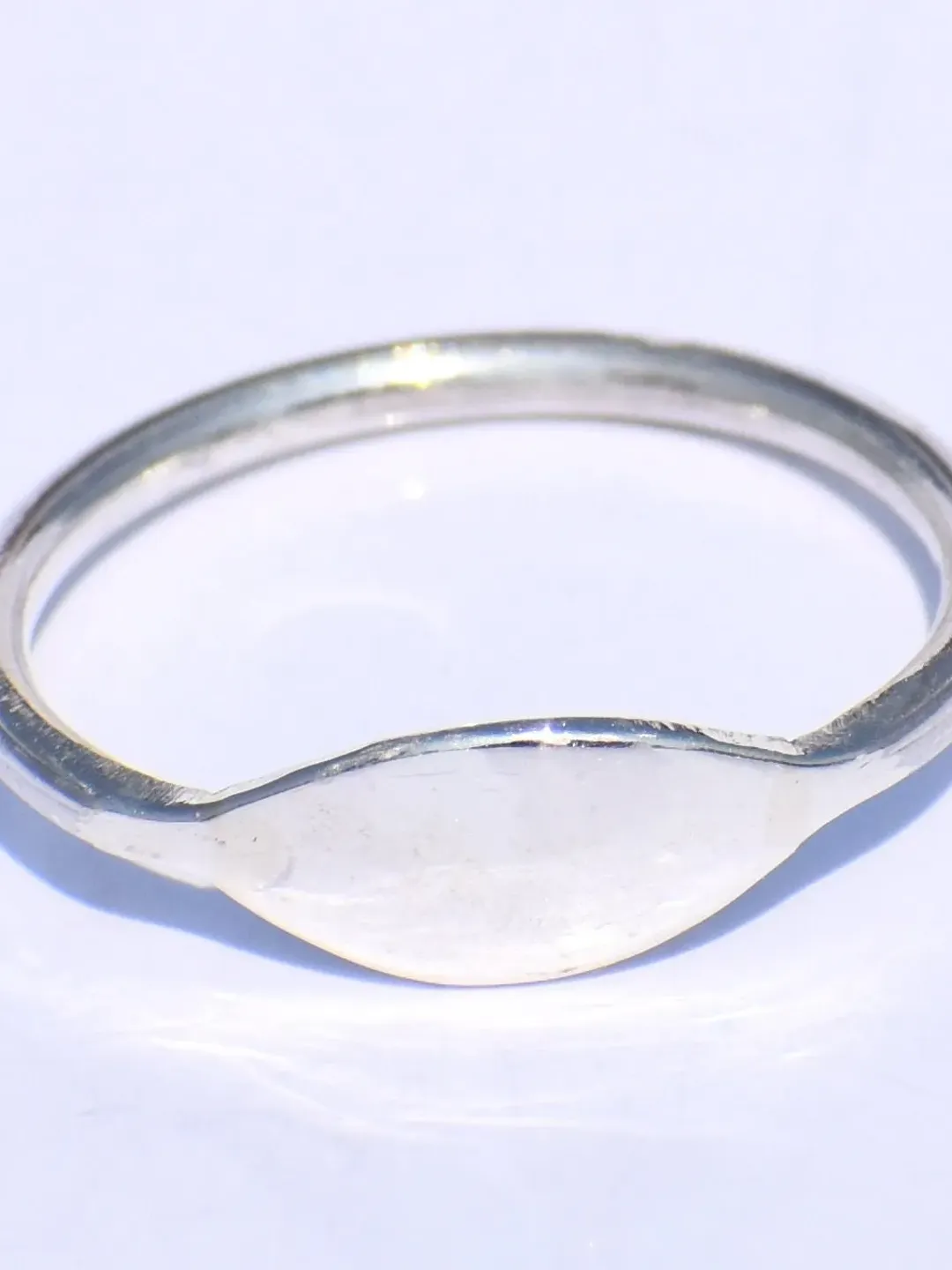 Signet Ring, Stacking Ring, Dainty Ring, Chunky Rings, Fidget Ring, Handmade Ring, 925 Silver Ring, Simple Ring, Everyday Ring, Gift For Her