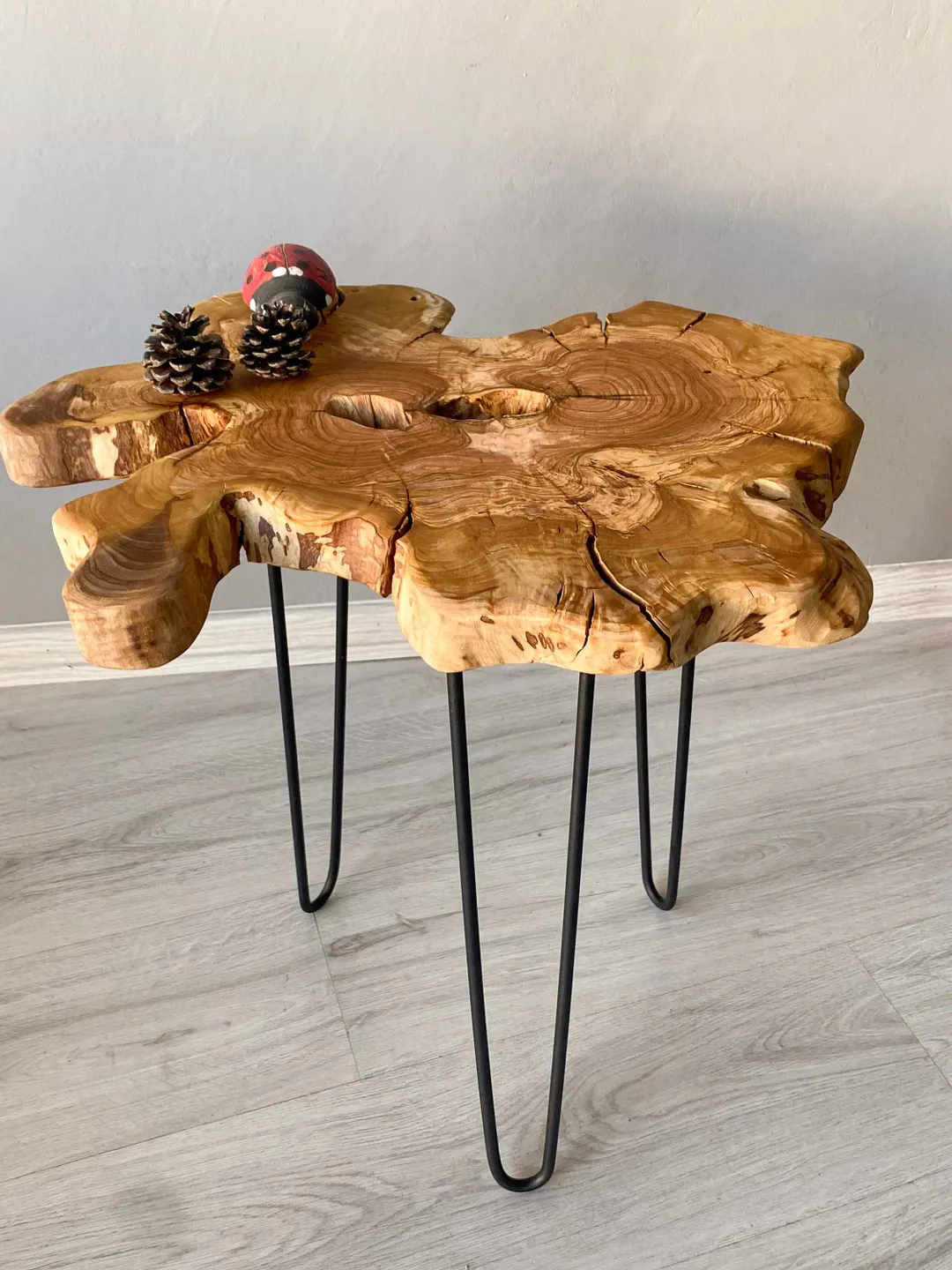 Custom Made Live Edge Coffee Table, Olive Wood Coffee Table ...