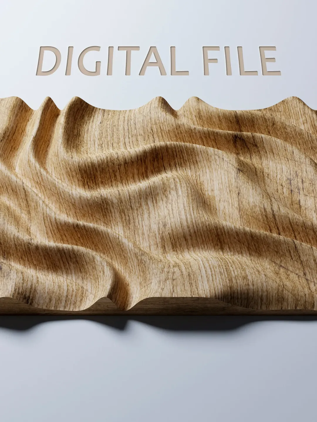Parametric Wavy Wall panel, Art decoration