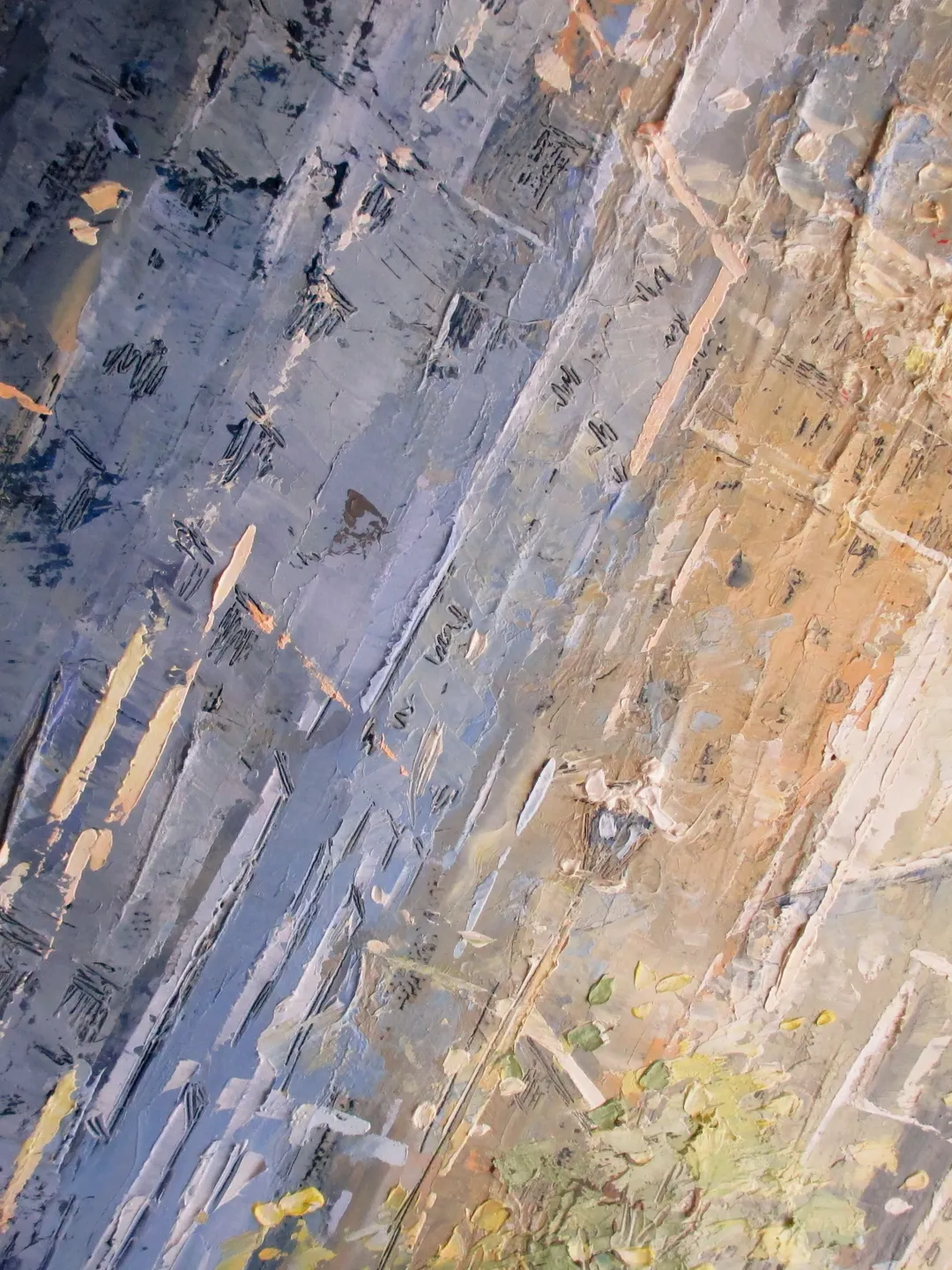New York Painting "DAY IN NYC Painiting on Canvas Modern Impasto ...