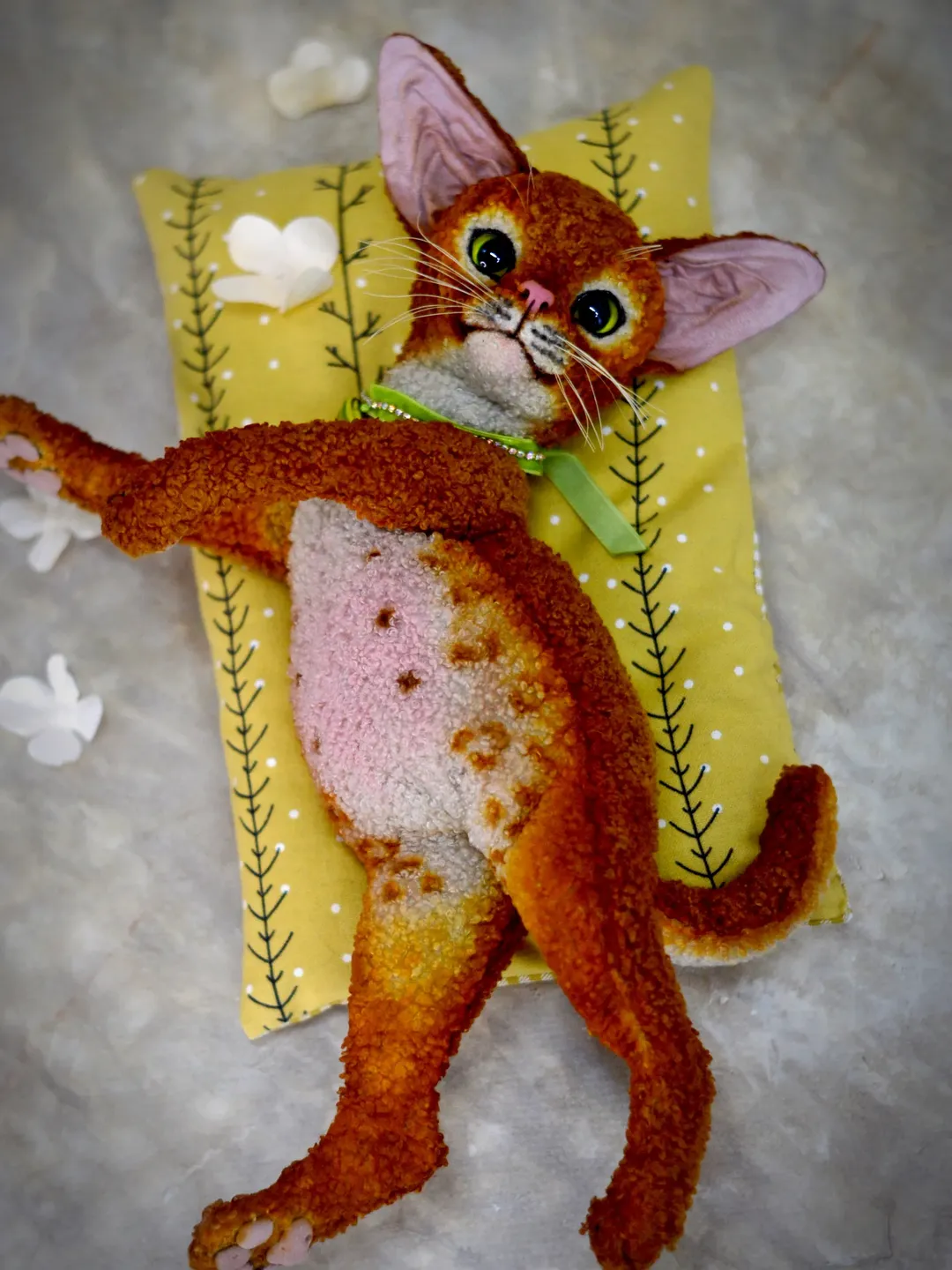 Plush Pattern Kitten - Cat sewing pattern Pattern stuffed animal ...