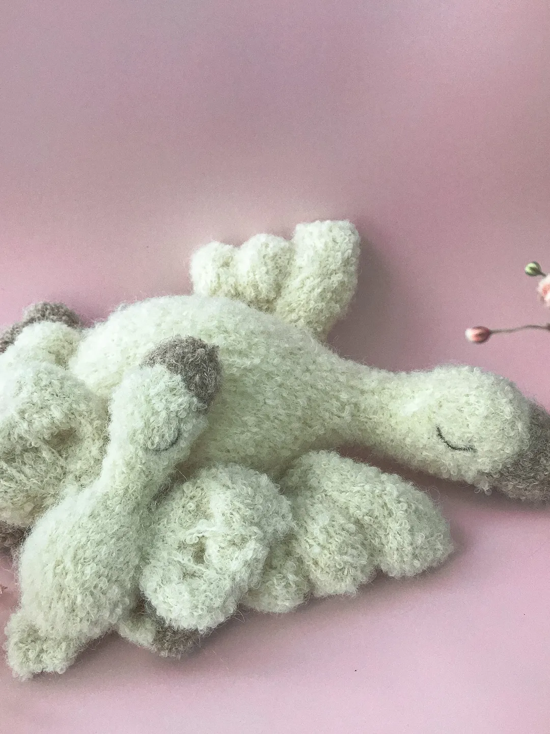 Pre-order, Hugging goose, handmade toy, newborn photo props