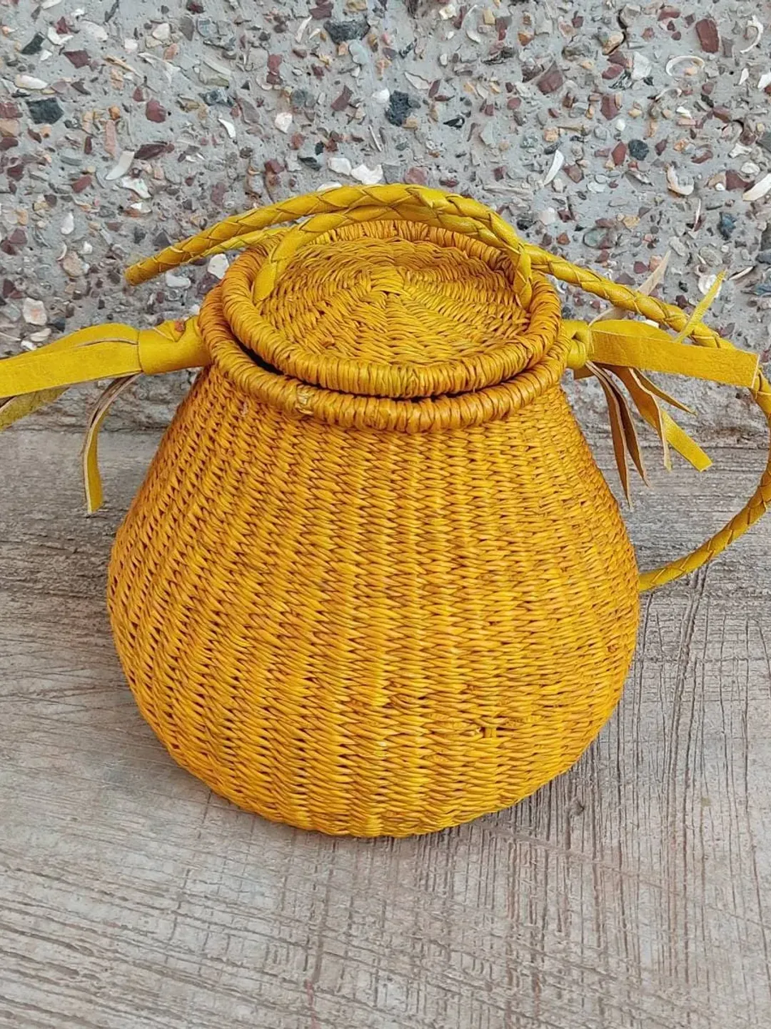 Straw handbag | shopping bag | Straw bag | Basket bag | Summer bag | Boho bag | Tote bag | Woven bag | African market bag | Gift for her