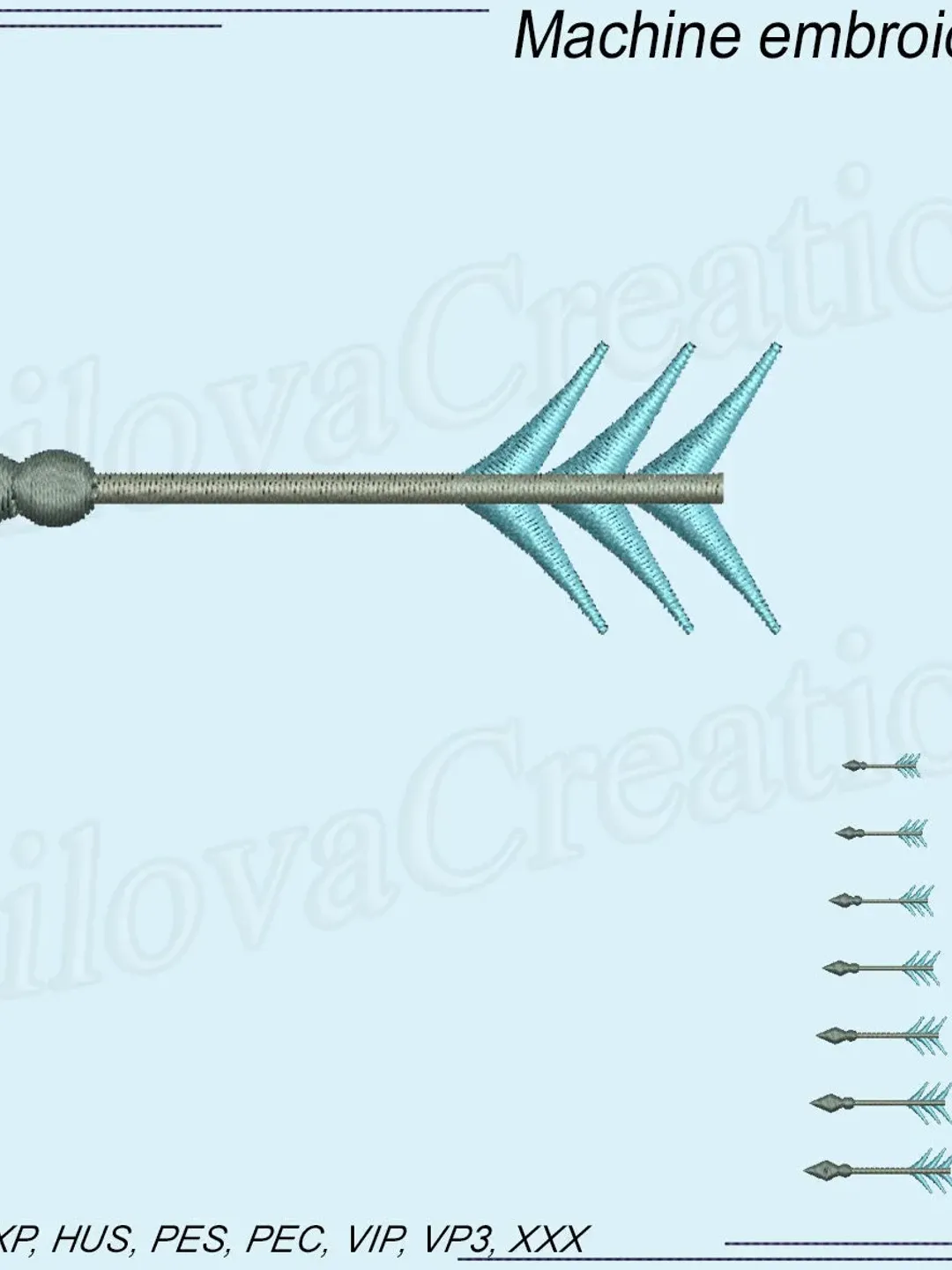 Arrow embroidery design, Machine embroidery designs, Arrow embroidery, Mini Arrow embroidery, Embroidery Files, arrowhead embroidery design