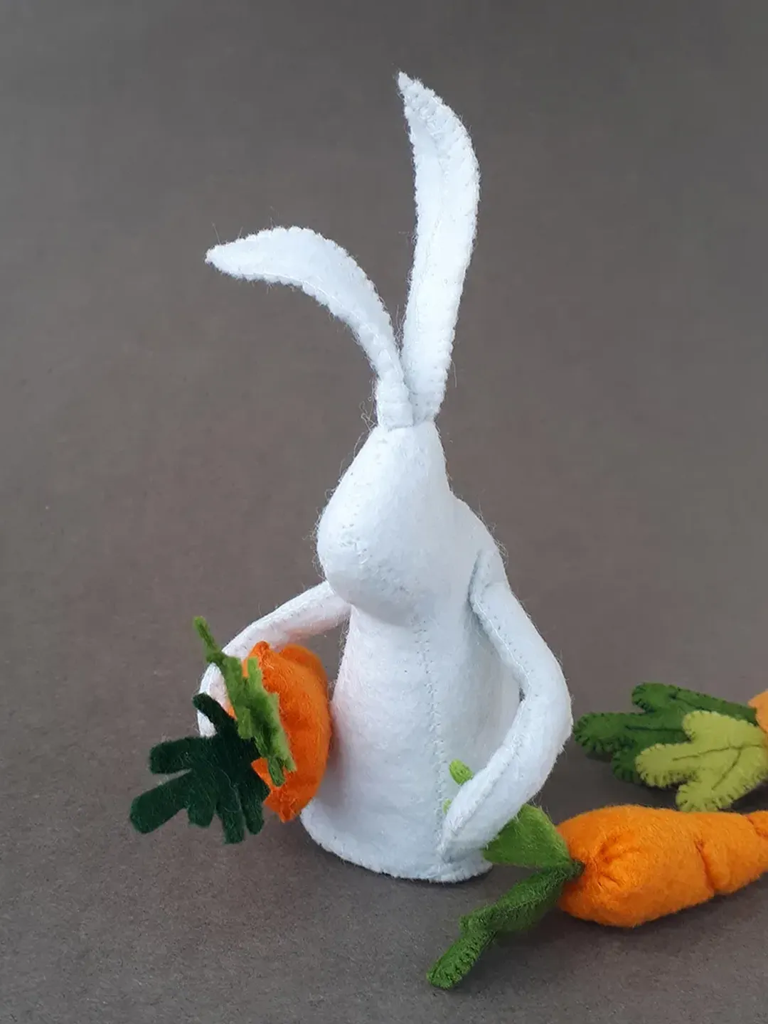 Bunny rabbit with carrot toy sewing pattern , Easter Decor for Tiered ...