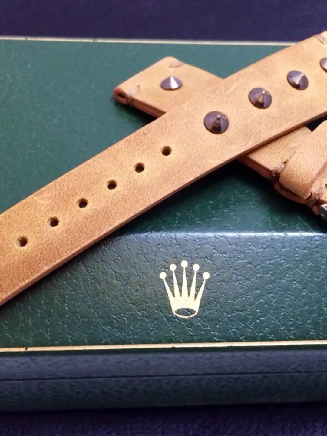 leather watch band, leather watch strap, 20mm watch band, 20mm strap, 19mm watch strap, 16mm buckle, khaki watch band, FREE SHIPPING