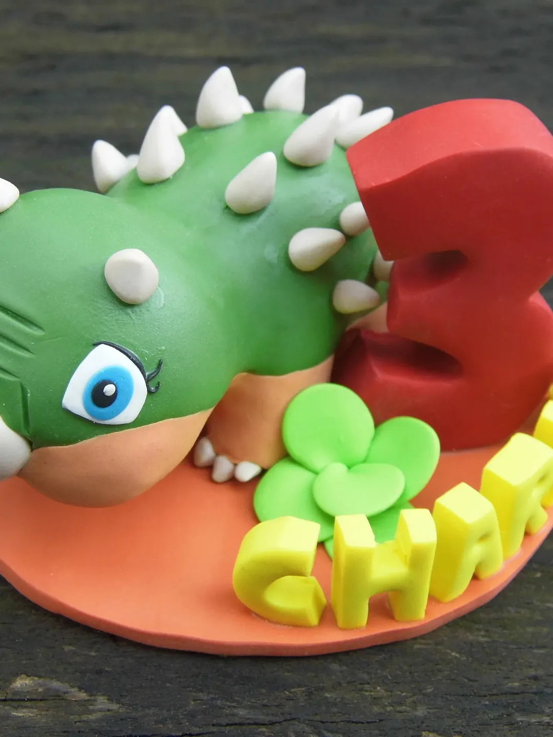 Ankylosaurus Dinosaur Birthday Cake Topper, Dinosaur Birthday Party Themed, Ankylosaurus cake topper figurine, Custom Birthday Cake Topper