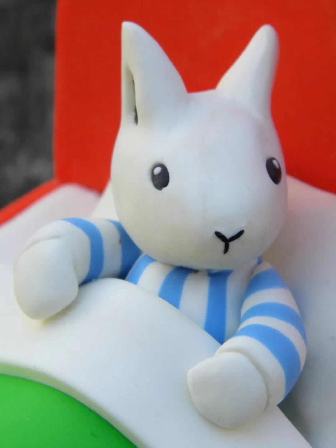 Rabbit cake topper, Bunny cake topper, Custom cake topper, Bunny figurine, 1st birthday cake topper, Animal cake topper, Baby shower decor