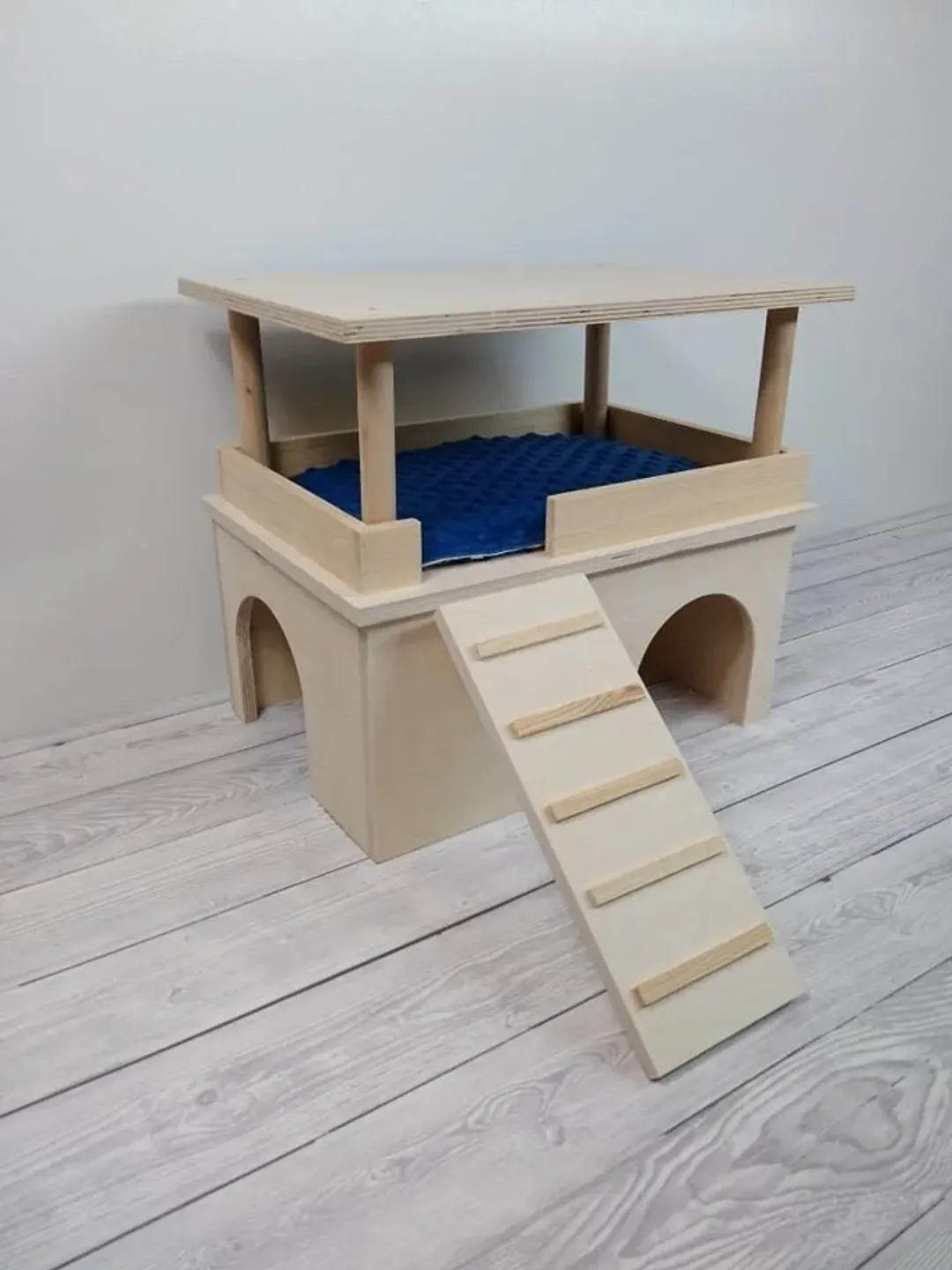 Wooden guinea pig house, ferret house, chinchilla house, guinea pig cage accessories, chinchilla cage accessories,