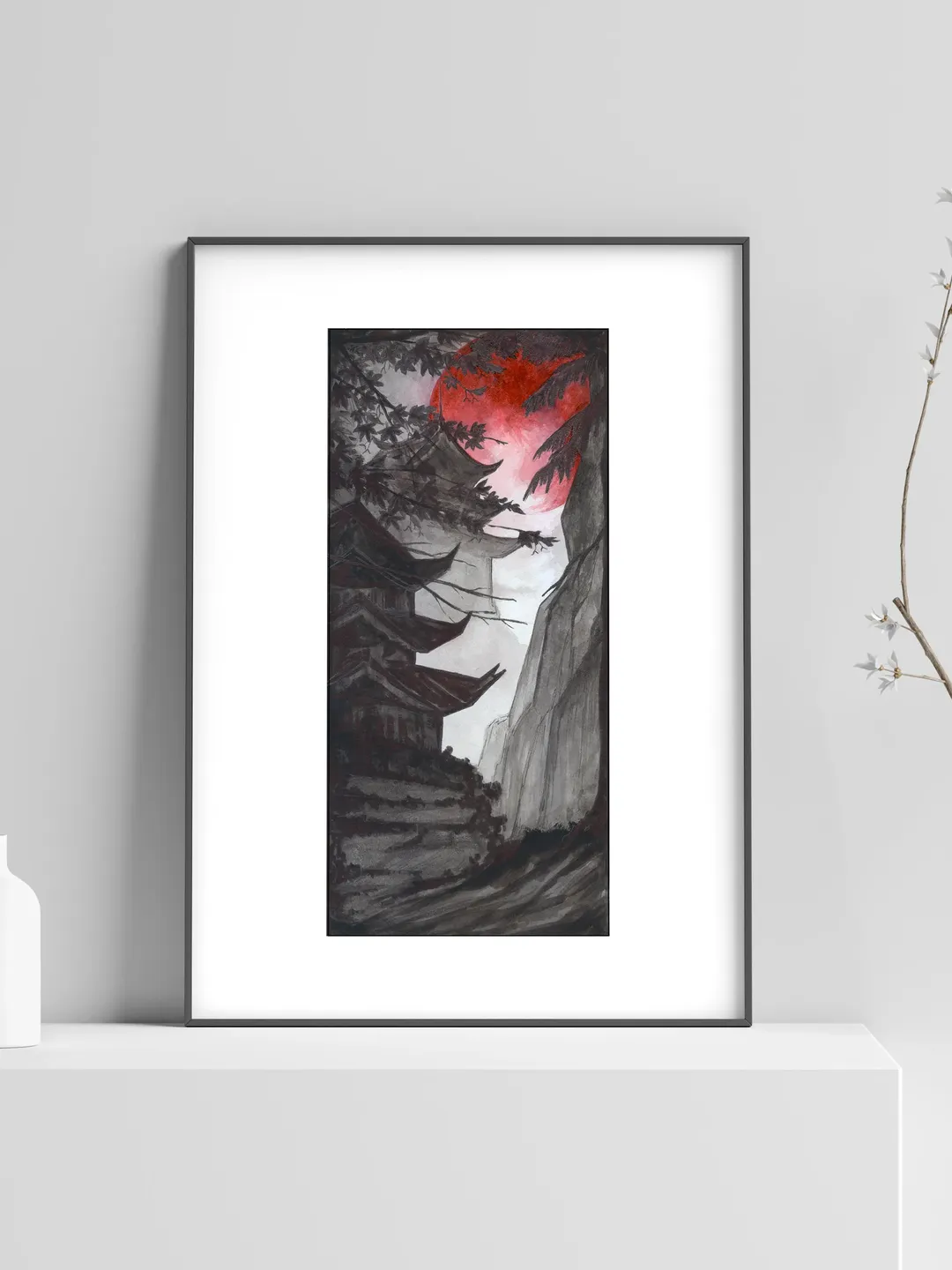 Art Print Tiger Seal inspired by Mo Dao Zu Shi / A4 / Forget About Regrets / Lan Wangji / Wei Wuxian