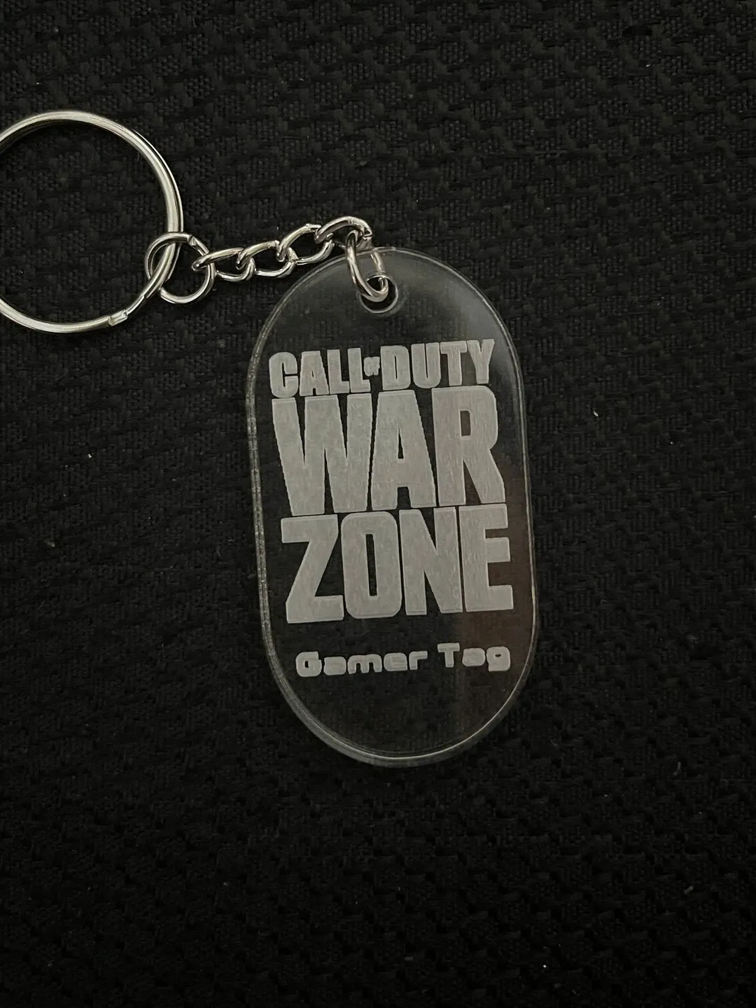 COD MW ll Gamer Tag Keychain