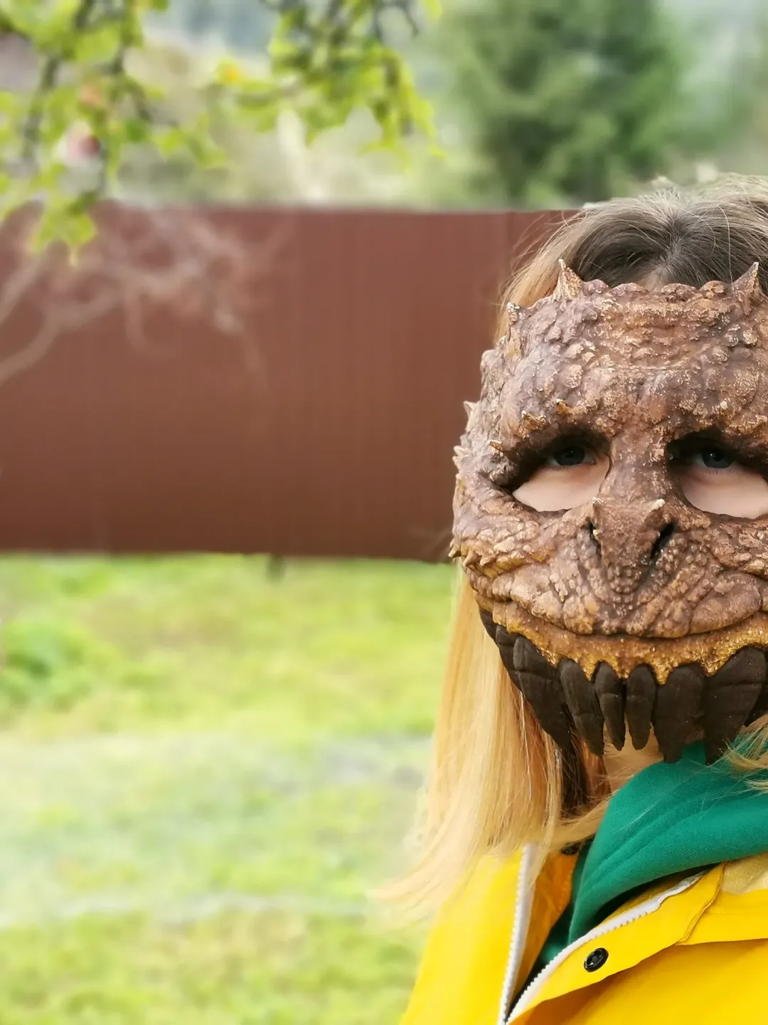 Turtle Mask Full Fase with Spikes, Lightweight 3d Printed Dragon Mask ...