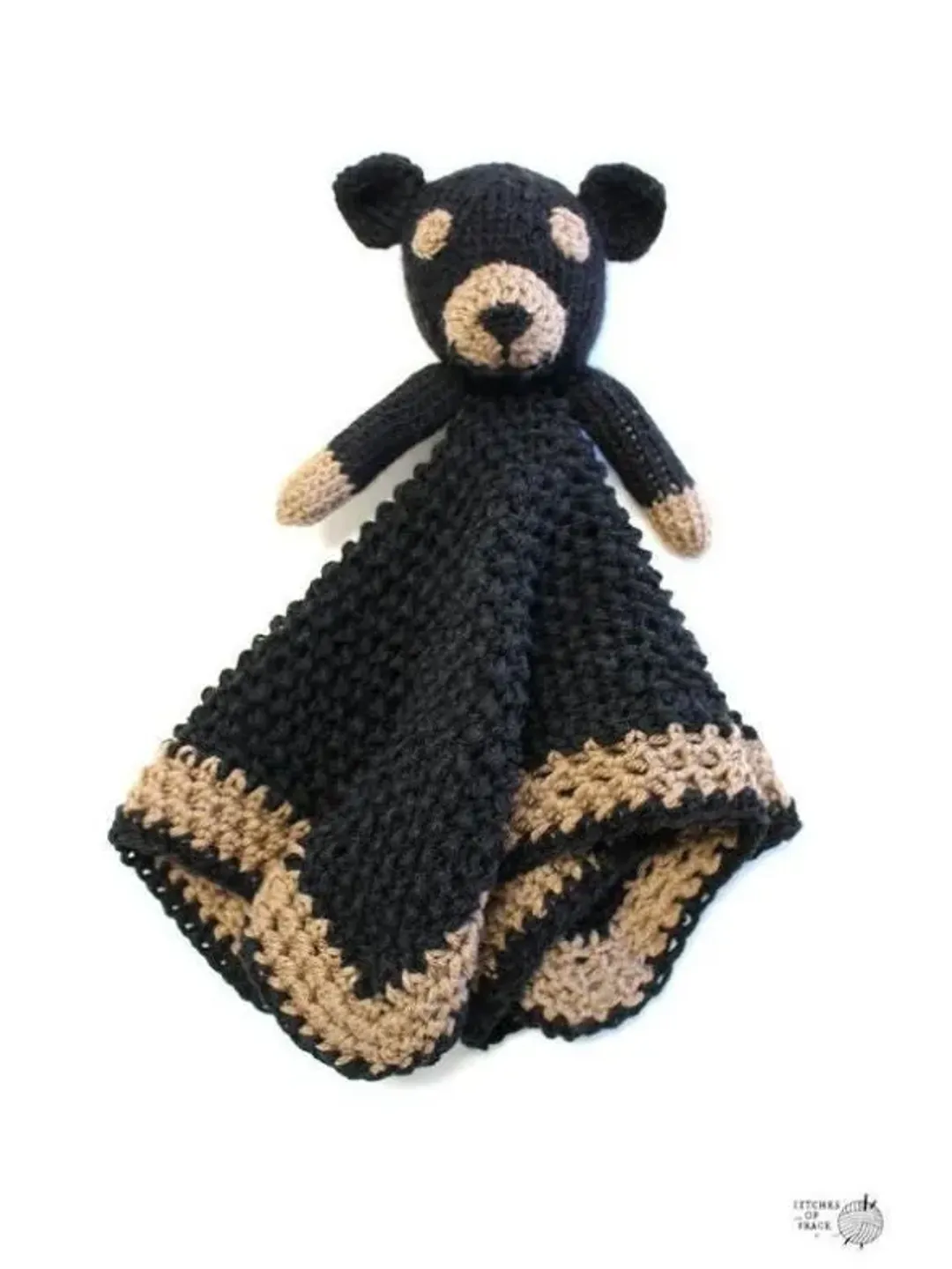 Bear Lovey, Animal Lovies, Woodland Animals, Comfort Blankets, Teddy Bear Lovie, Security Blanket for Babies, Baby's First Stuffed Animal