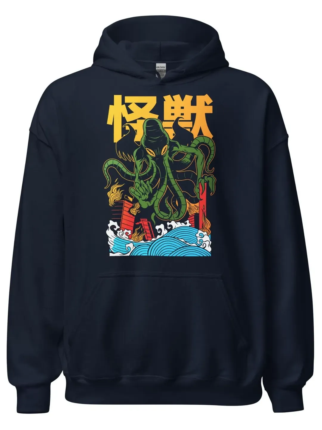 Cthulhu Kaiju Hoodie (Unisex) | HP Lovecraft Pullover Hooded