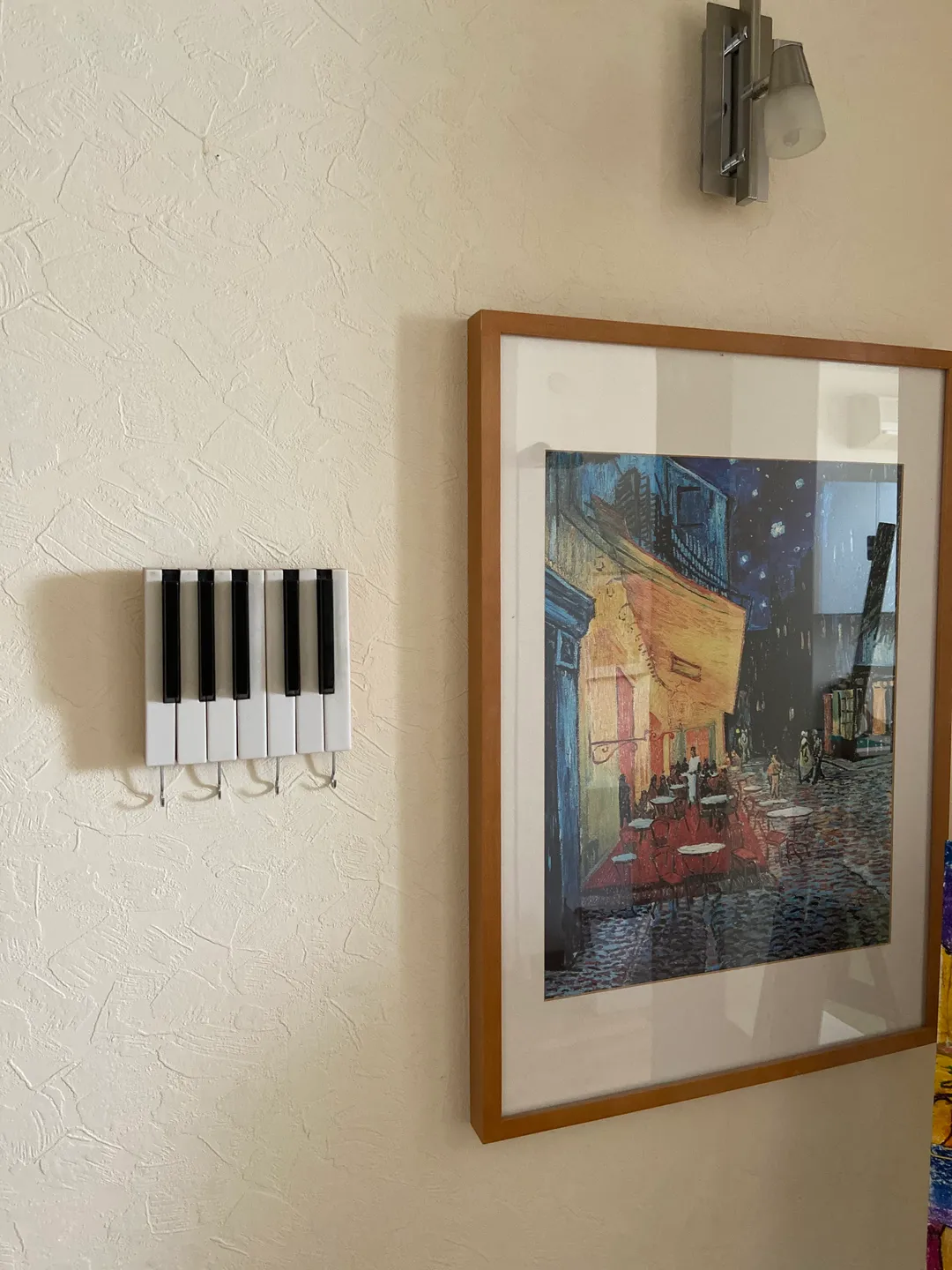 Piano Key Railing Key Rack Made from Recycled Piano Keys, Dad gift, Father gift, piano ...