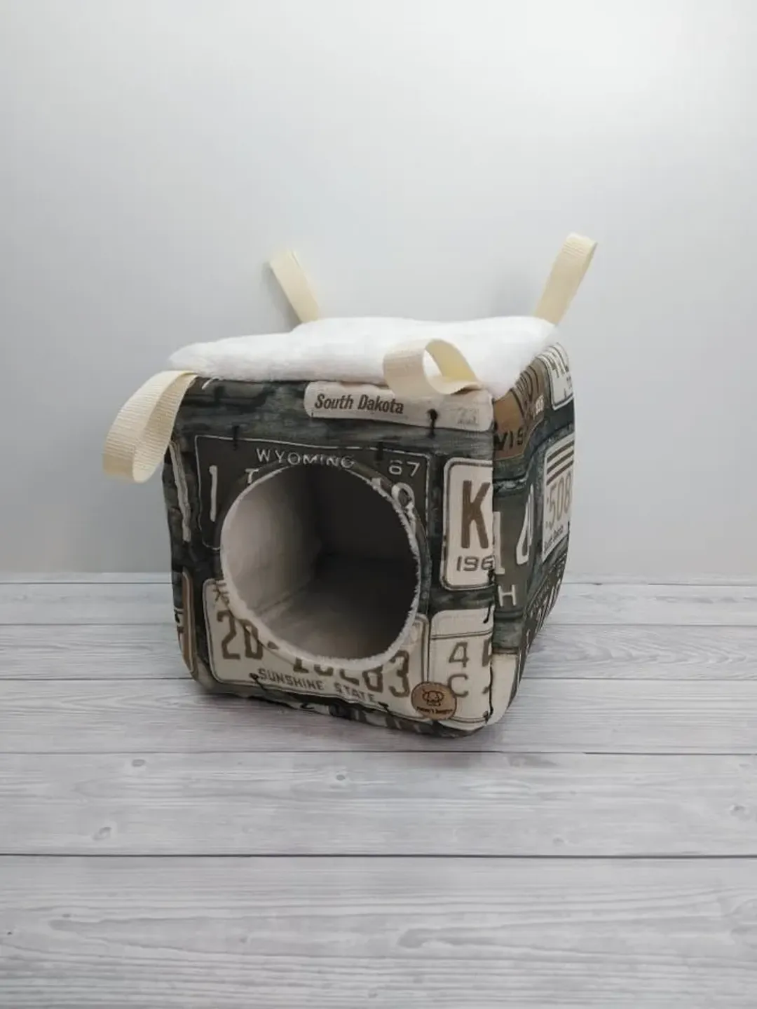 Guinea pig fleece cube, ferret cube, rat cube hammock, chinchilla house, guinea pig house, rat cage accessories, chinchilla cage accessories