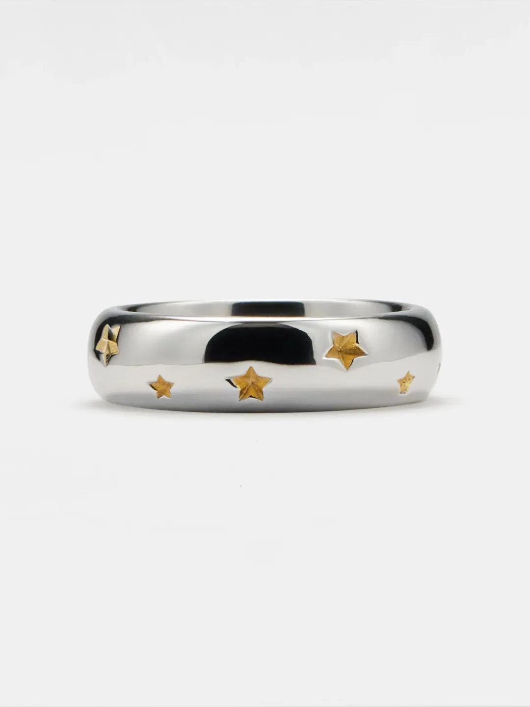 PERIMADE Sun Moon Star Couple Ring • Boyfriend Girlfriend Matching Band ...