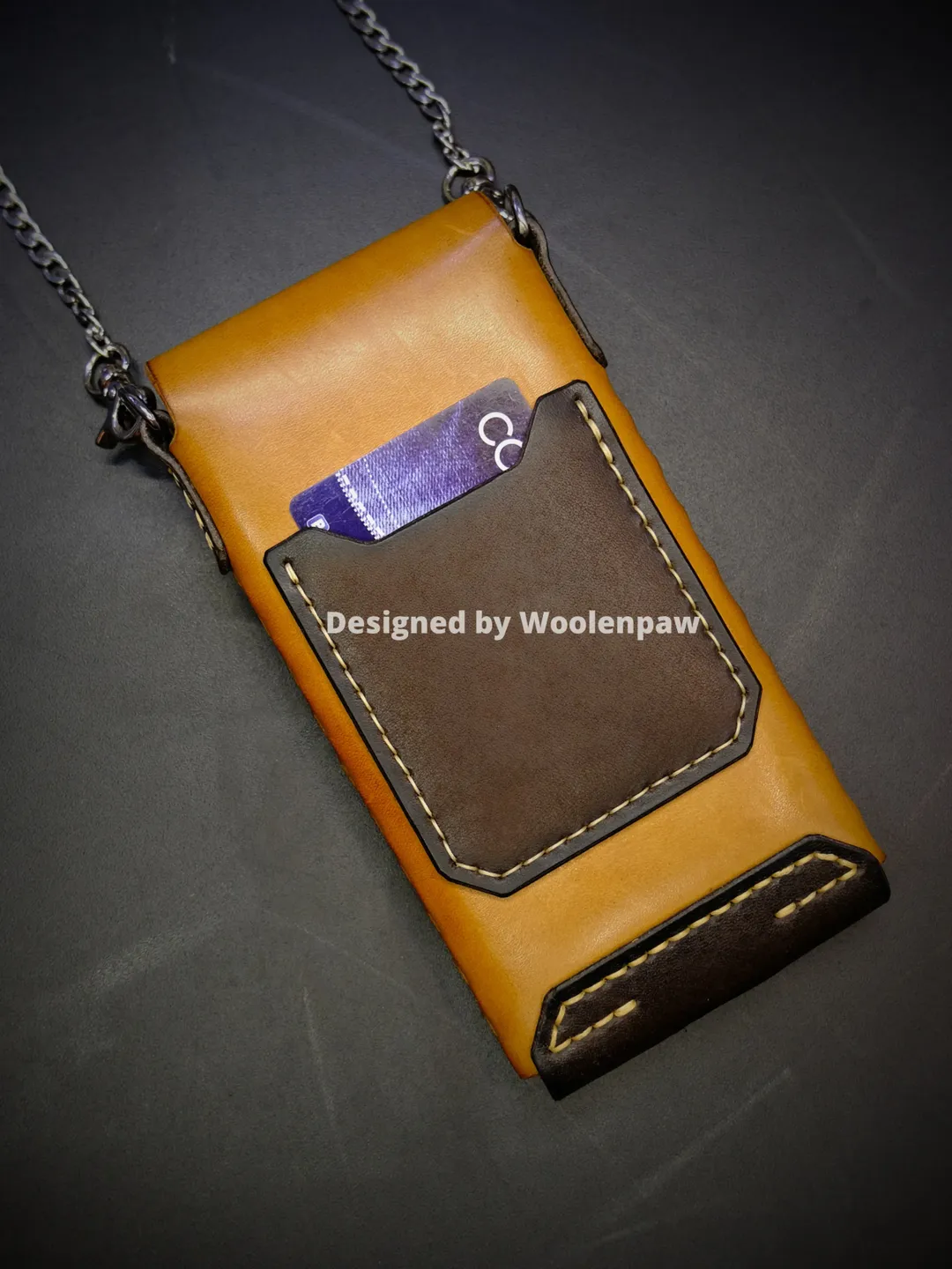 Phone case - leather pattern. NS10