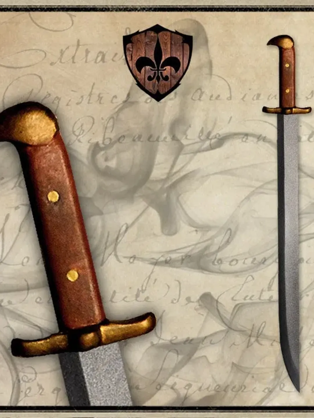 Langmesser foam LARP sword for live action role playing or cosplay. *TAX INCLUDED*