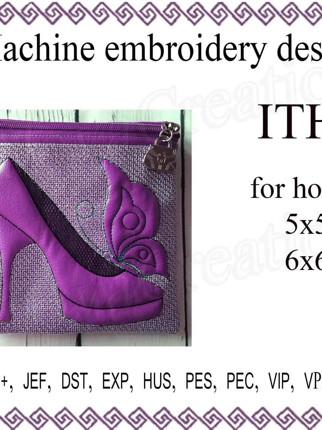 In the hoop Machine Embroidery designs ITH project