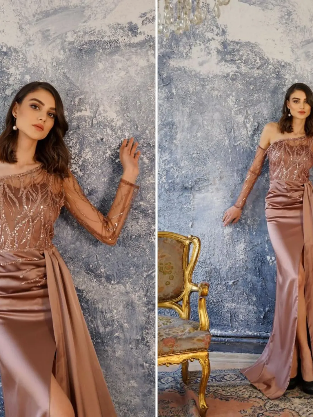 AHUNARE HIJAB - Wedding Dress, Gown, Nikah, Islamic Wedding, Engagement, Bridesmaid