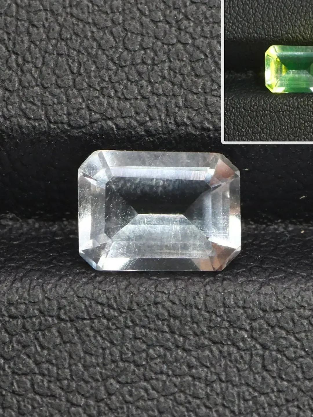 1.05 CT Rare Gemstone 100% Natural UV Color Change Mexican Light Hyalite Opal