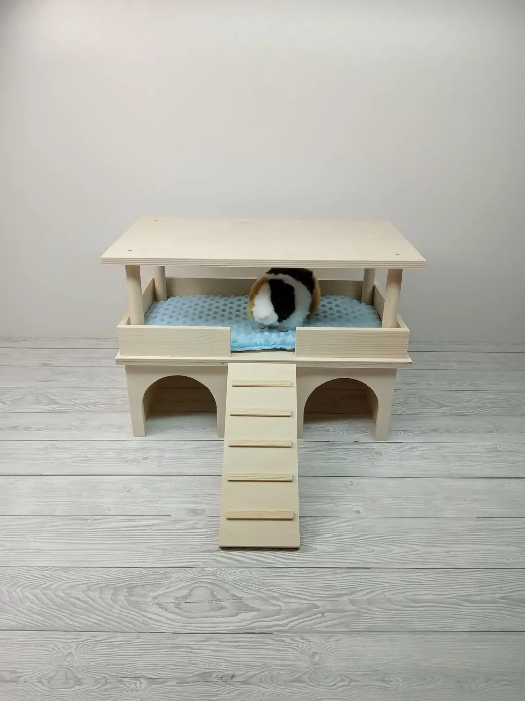 Wooden guinea pig house, wood hedgehog house, guinea pig cage accessories, chinchilla cage accessories, wood chinchilla house