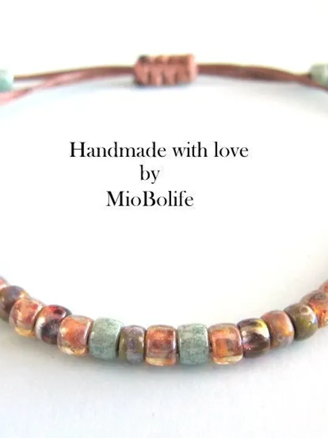 Beaded bracelet boho chic style, macrame beaded bracelet gift for women / men, hippie beaded bracelet, Best friend gift. Gift valentins day