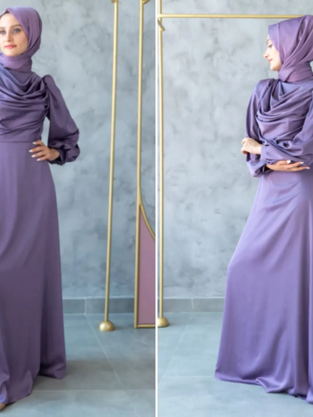 bridesmaid satin dress hijab Muslim Prom Dress,bridesmaid Dress, Hijab Evening Dress,prom Dress,modest  Graduation Dress,islam Engagement Dress,satin Maxi Dress Abaya