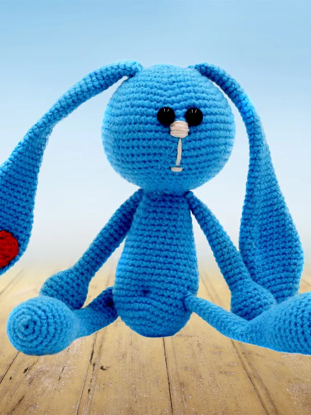 Bunny with long legs, stuffed animal toy, Easter bunny, first easter gift baby toy, nursery decor, Valentines gift