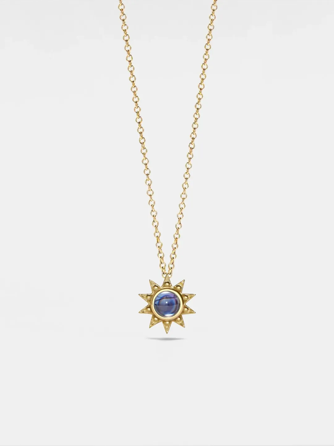 PERIMADE Sun Photo Projection Necklace • Personalized Picture Inside Pendant • Sterling Silver Keepsake Jewelry • Trendy Best Friend Gift