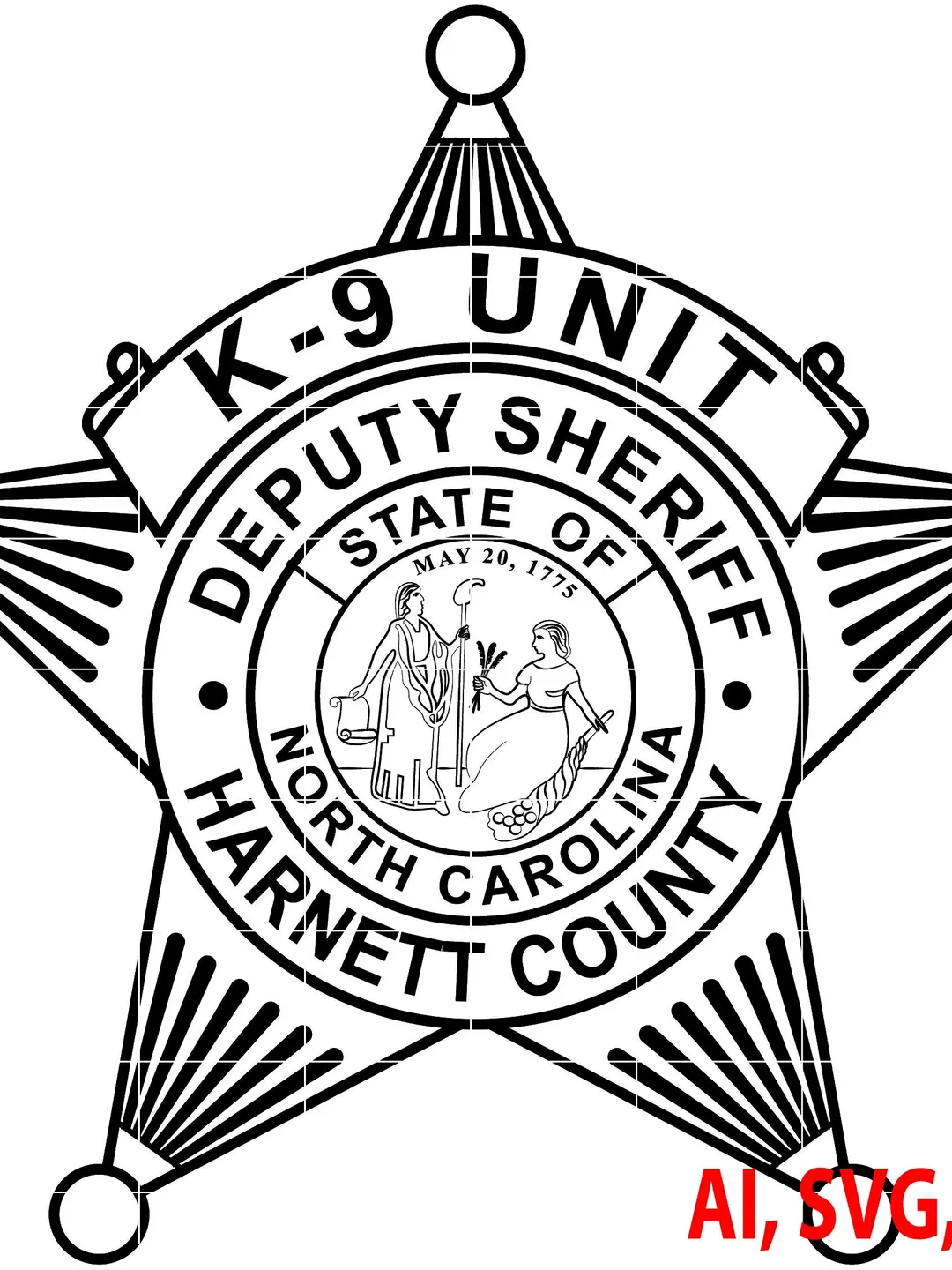 State of California Orange County Sheriff Badge, Logo, Seal