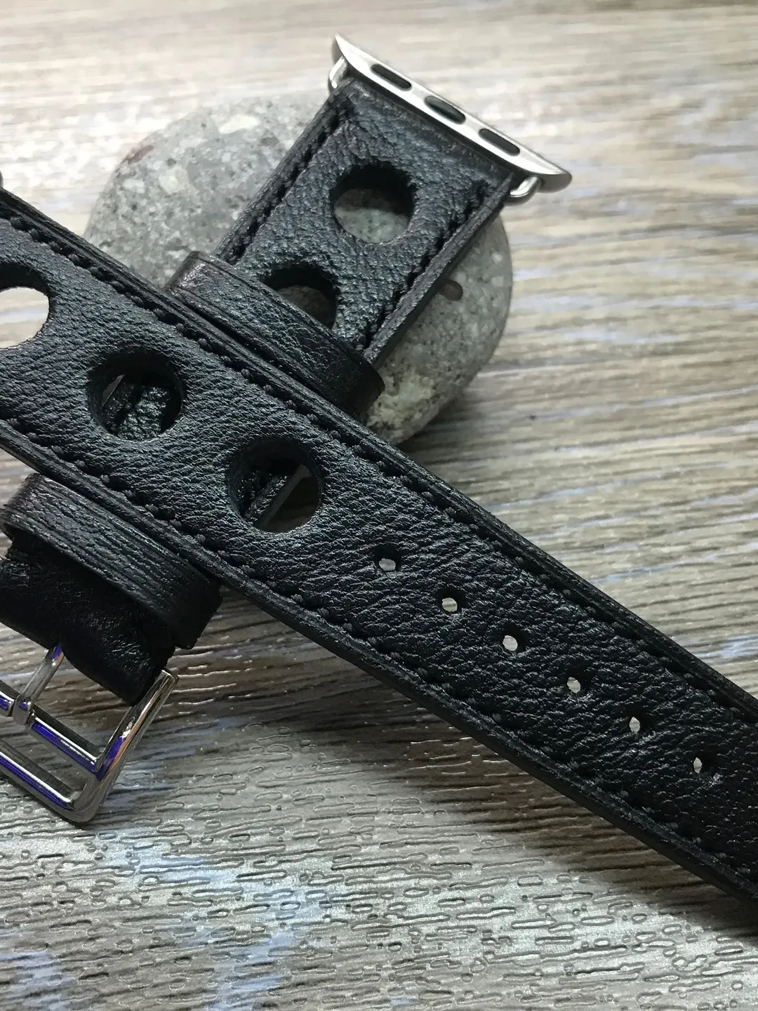 Apple Watch Band, Apple Watch 40mm, Single Tour Rallye, Leather Watch Band, Apple Watch Strap, Valentines Day Gift Idea, iwatch 44mm