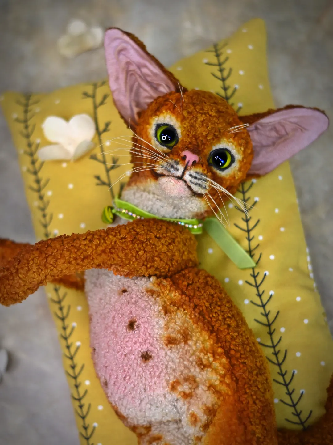 Plush Pattern Kitten - Cat sewing pattern Pattern stuffed animal ...