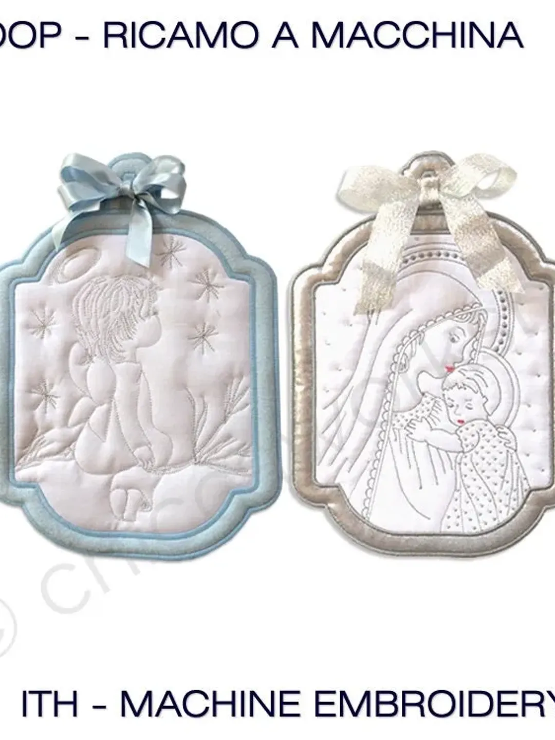 ITH Capoculla / Fuoriporta - Ricamo a macchina con tutorial