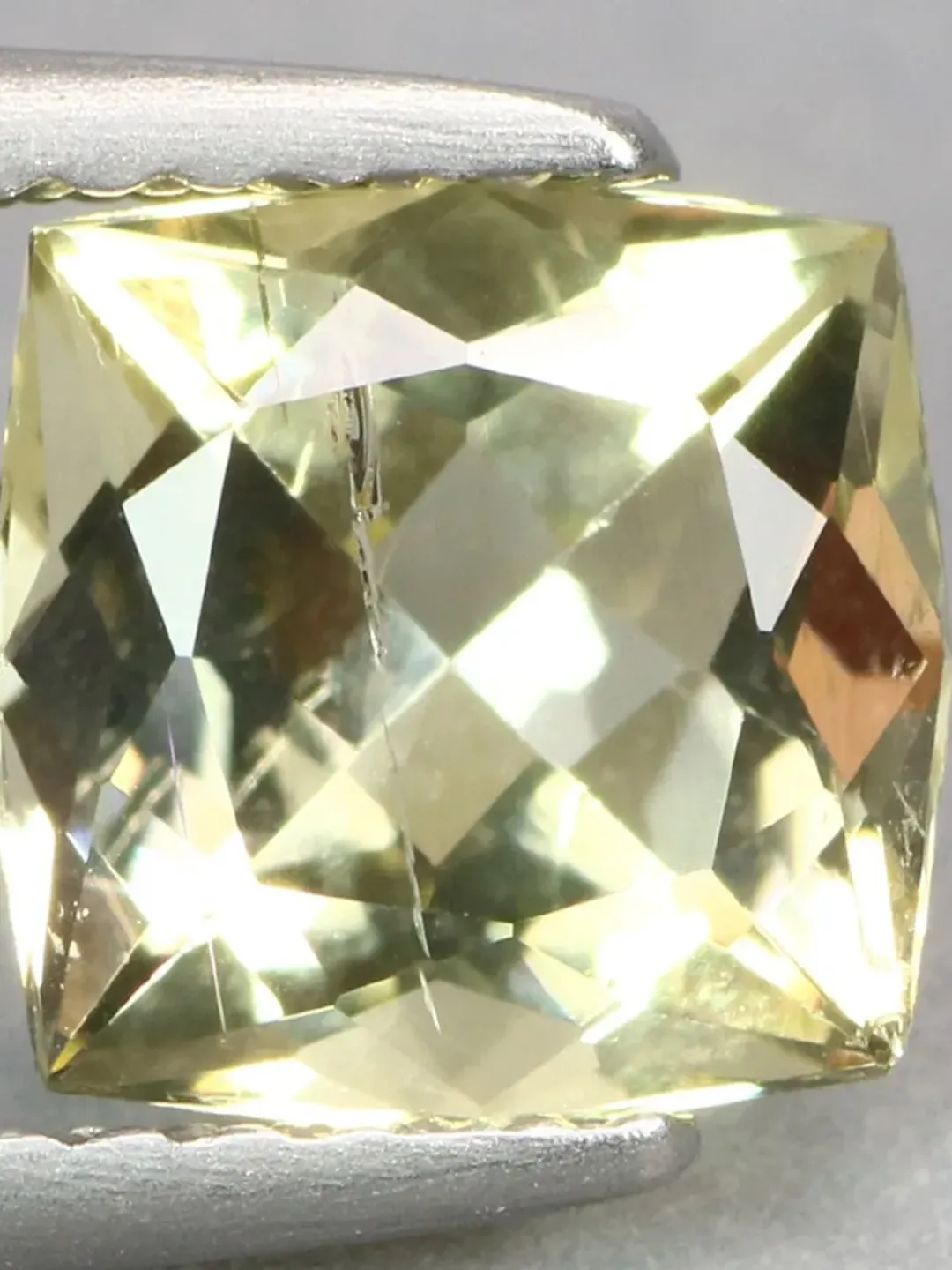 1.34 CT Stunning Rarest Unheated 100% Natural Yellow Scapolite