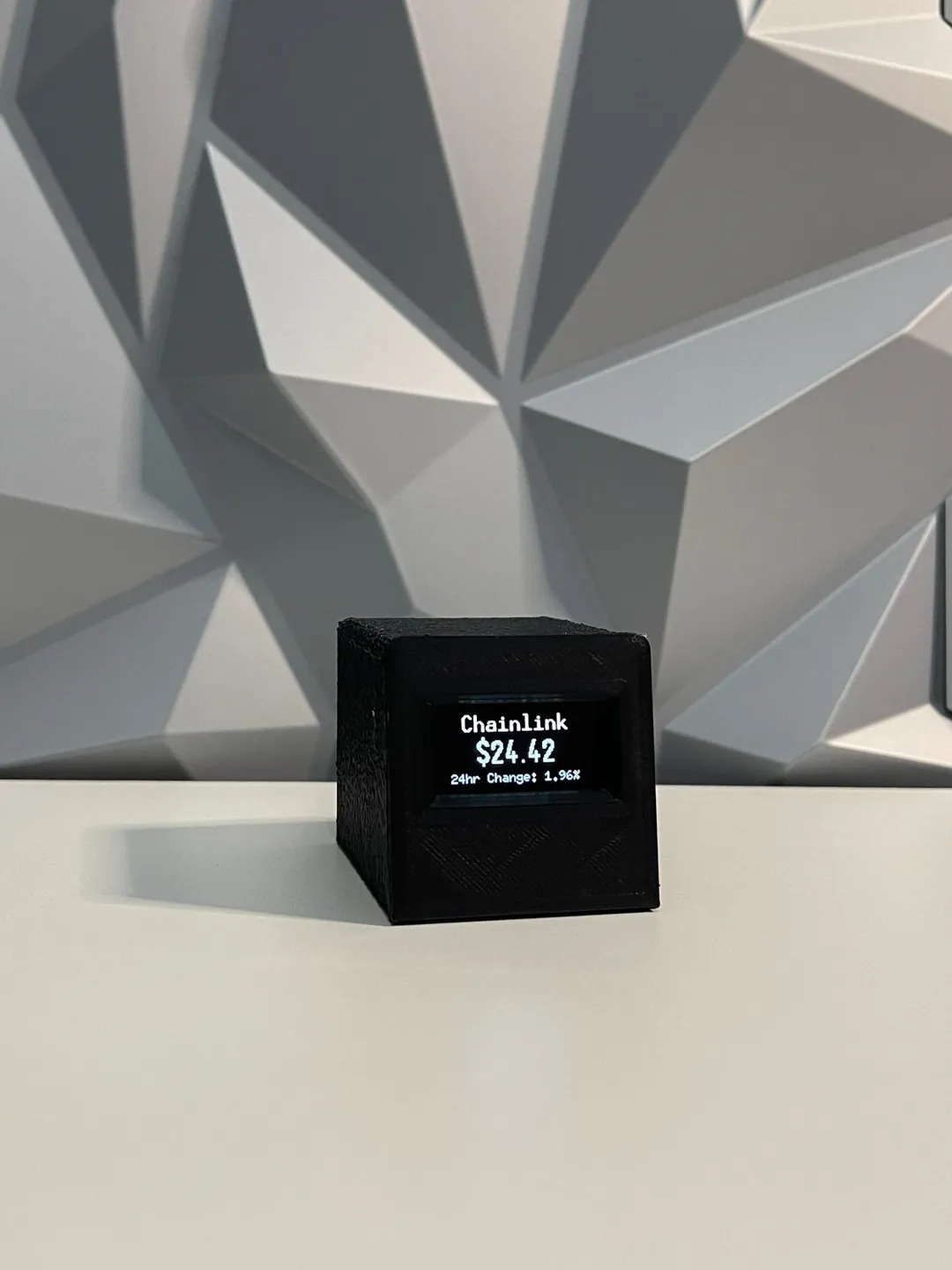 Mini Crypto Coin Price Ticker Display