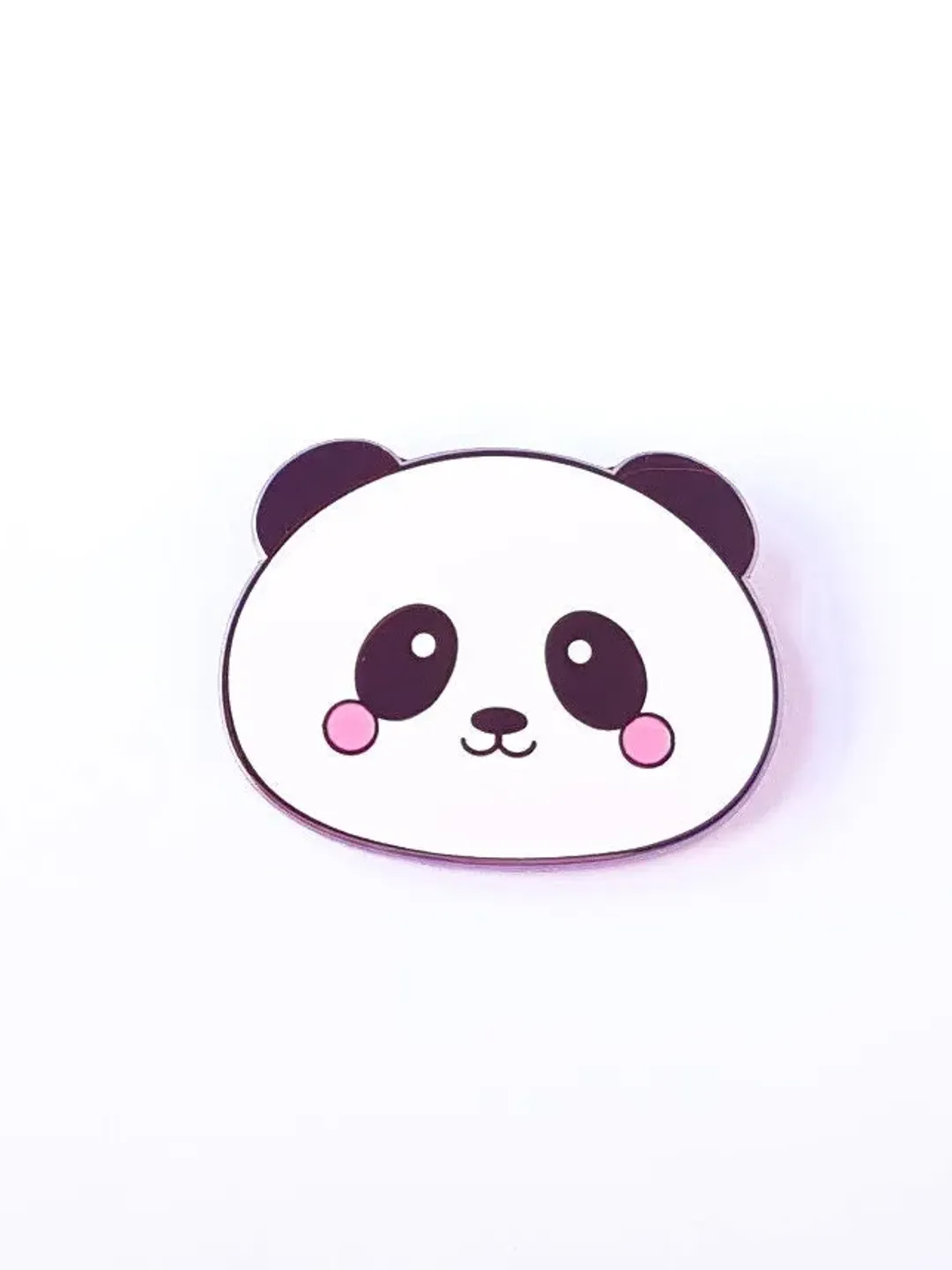Pander Pic Pin Cute Panda enamel lapel pin brooch Hard Enamel Cute Animal Pin Chibi ...