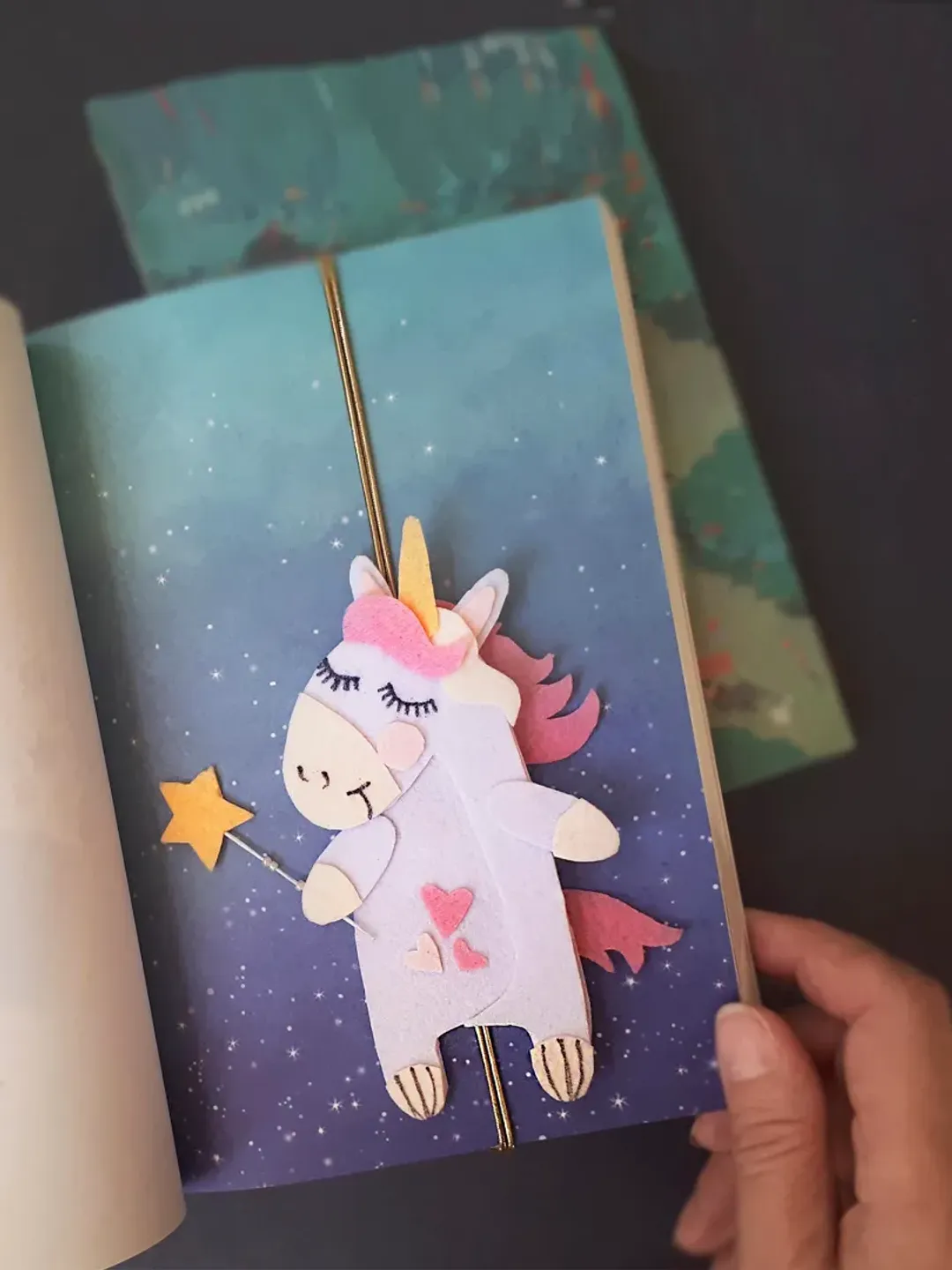Unicorn bookmark gift for Booklover , svg templates for cricut , Animals felt pattern