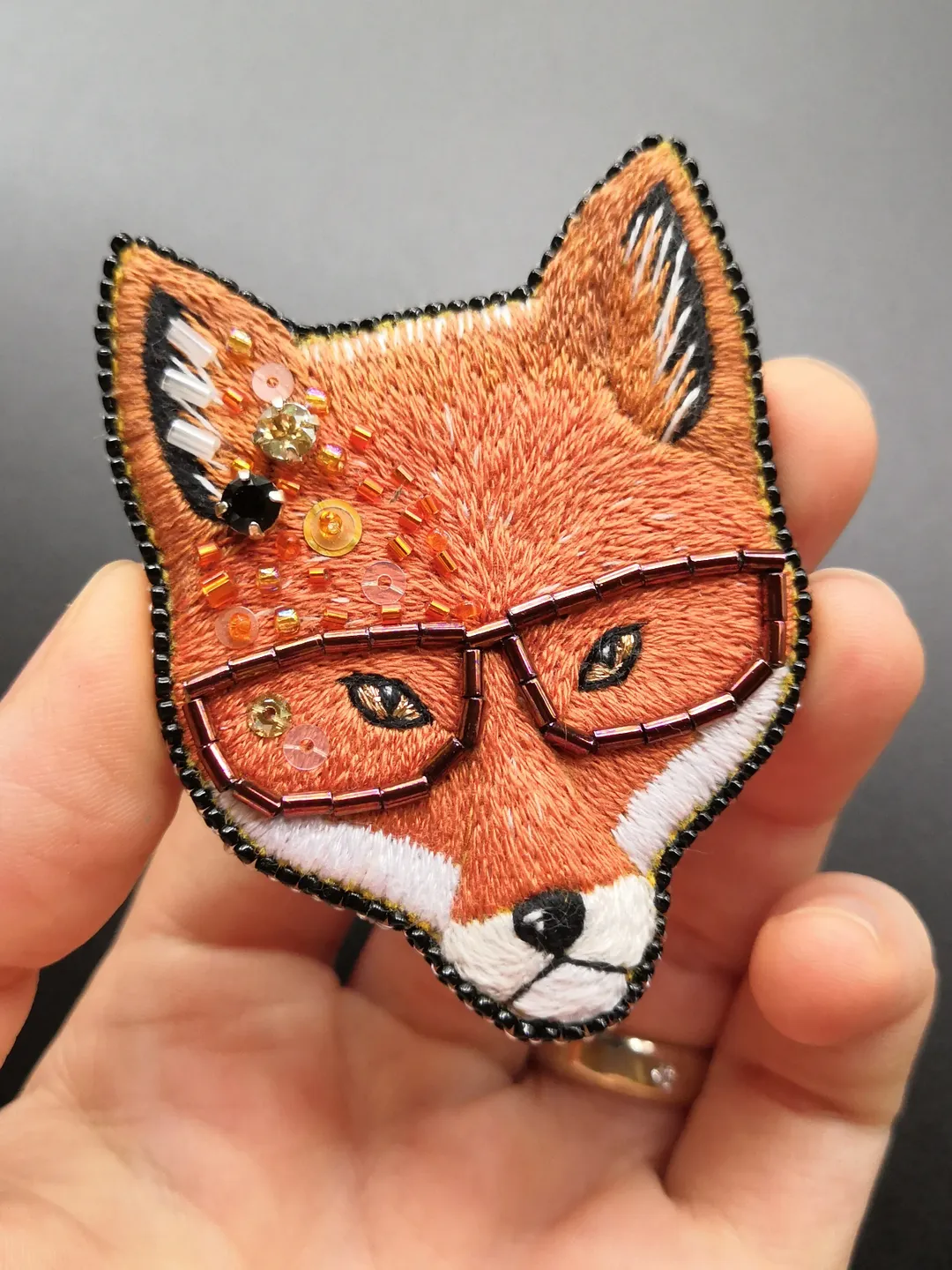 Fox Brooch brooches for woman handmade brooches
