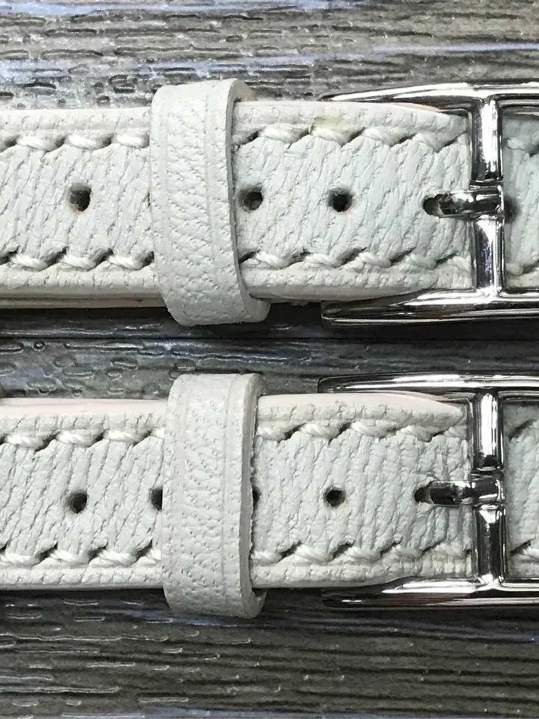 Apple Watch Band, Apple Watch Strap, Double Buckle Cuff Watch Band, Mother's Day Sale, FREE SHIPPING, Cream white, Apple Watch 38mm & 42mm