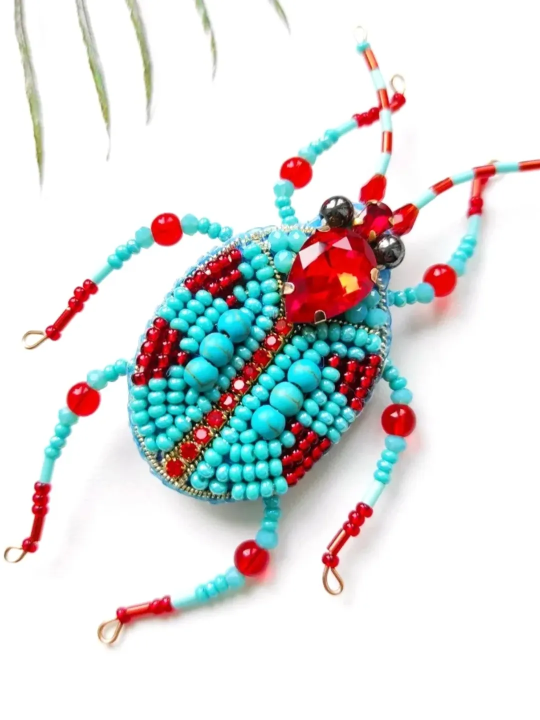 Beaded insect brooch, insect pin, mooth brooch, butterfly brooch, bug pin, bee brooch, bug brooch, insects, madam toto