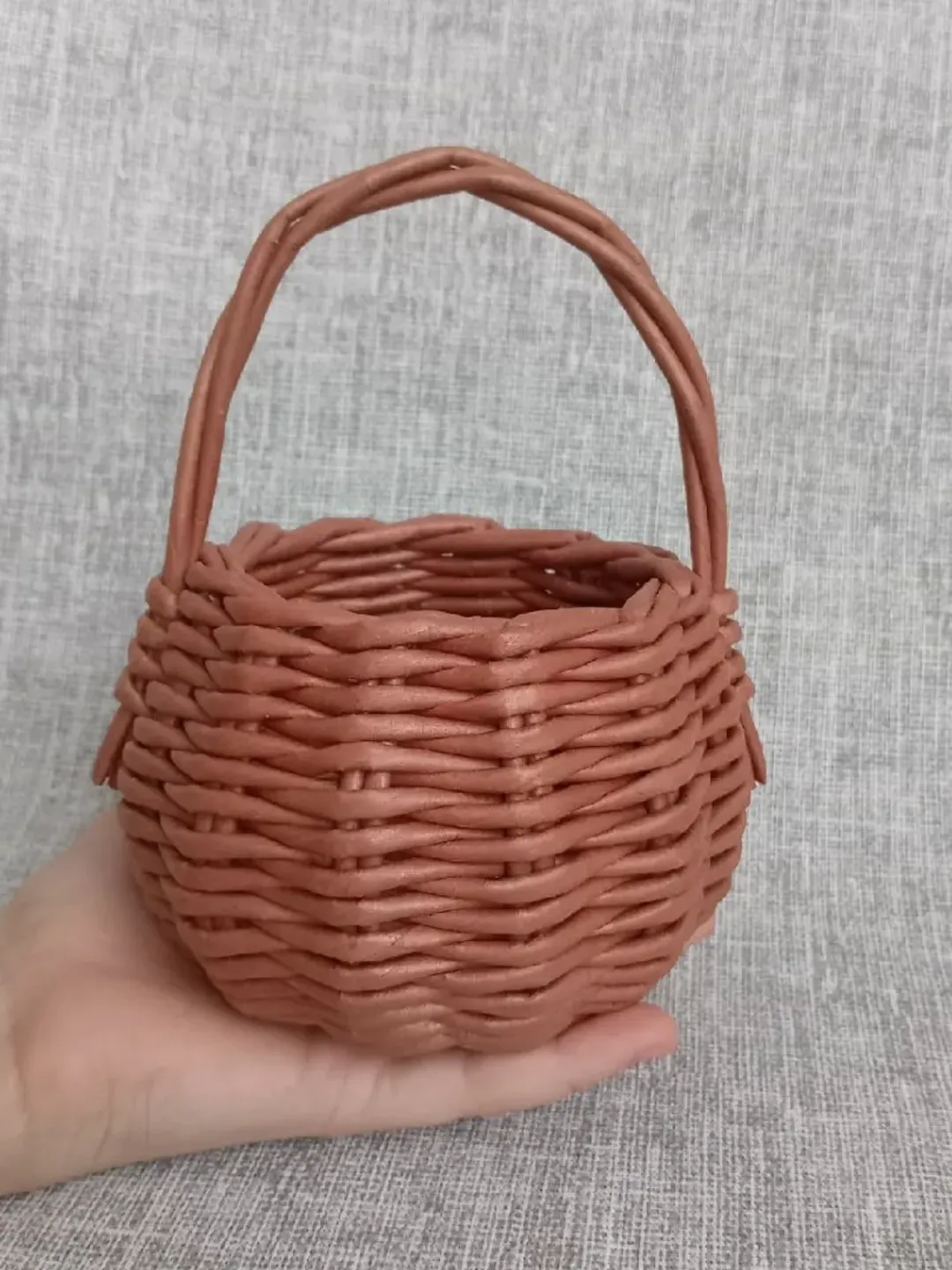 Easter wicker basket Small wicker basket Woven basket Easter table decorations Small wicker storage basket