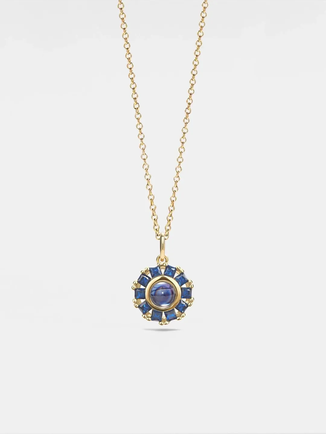 PERIMADE Custom Photo Projection Necklace • Personalized Picture Inside Pendant • Sterling Silver Keepsake Jewelry • Trendy Best Friend Gift