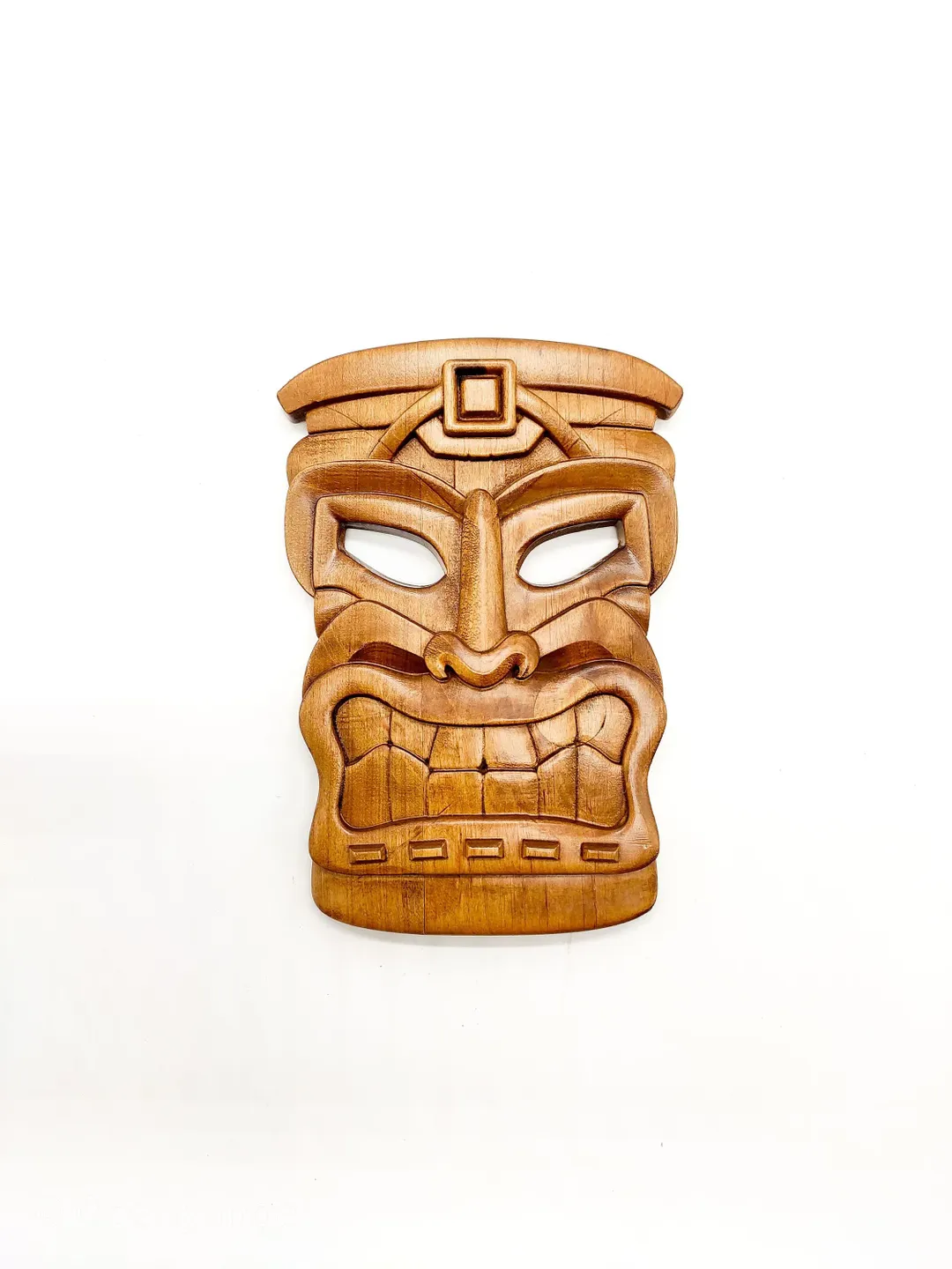 Hawaiian tiki mask, Wood decor, Wall decor, wall panel, Wooden wall panel, Wooden mask, Wooden tiki mask, Hawaiian tiki mask, Carved mask,