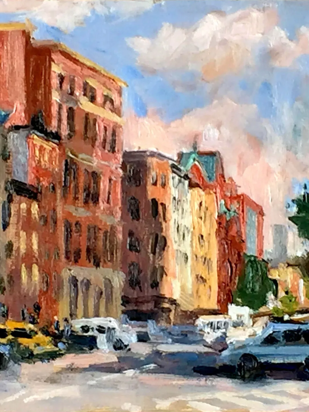 絵画⑦ ニューヨーク　New York マンハッタン　風景画　油絵　2012 絵画④ ニューヨーク New York マンハッタン 風景画 油絵 2012